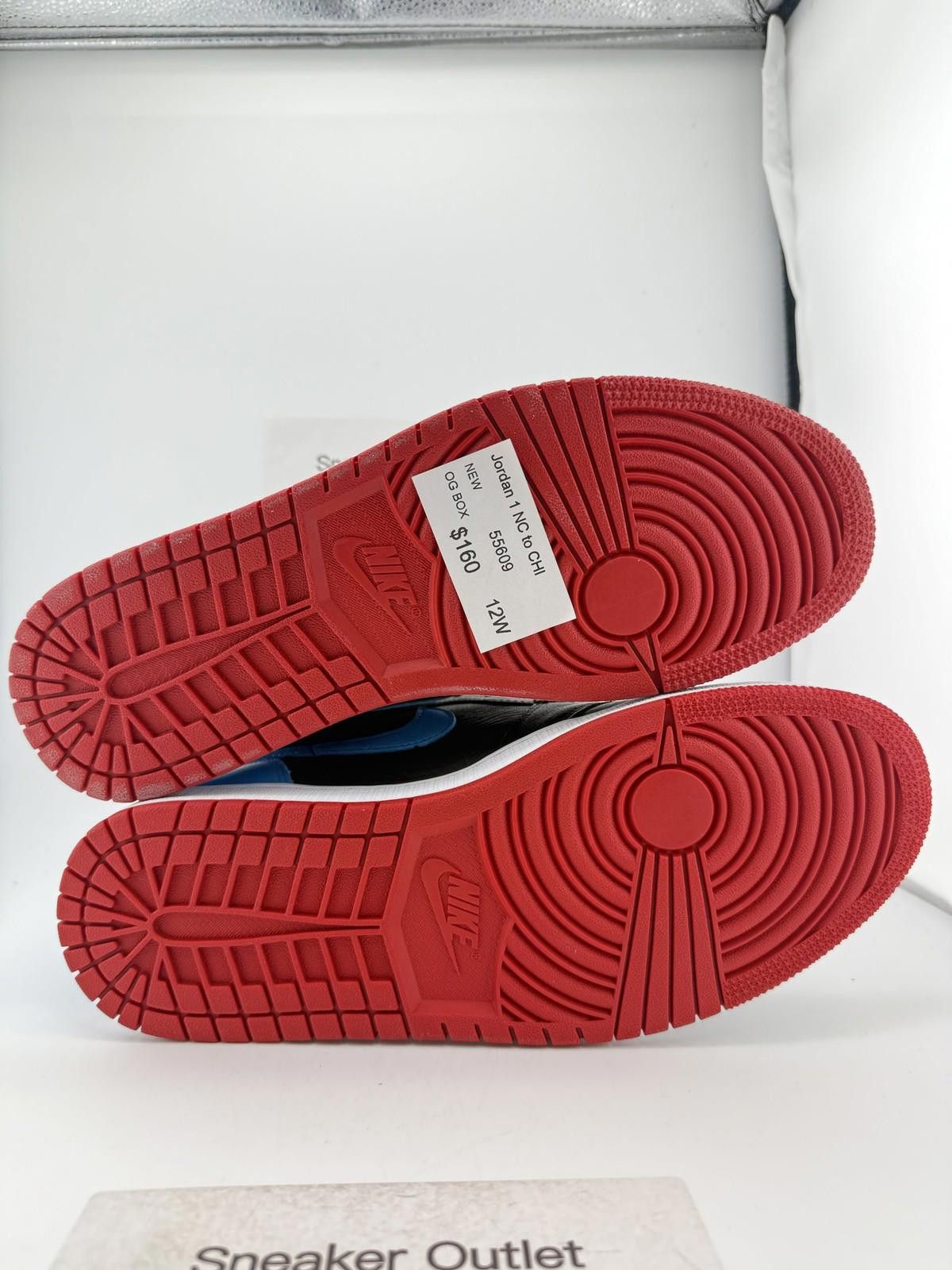 Nike Jordan 1 NC to CHI 12W New with Box Size US 12 / IT 42 - 5 Thumbnail