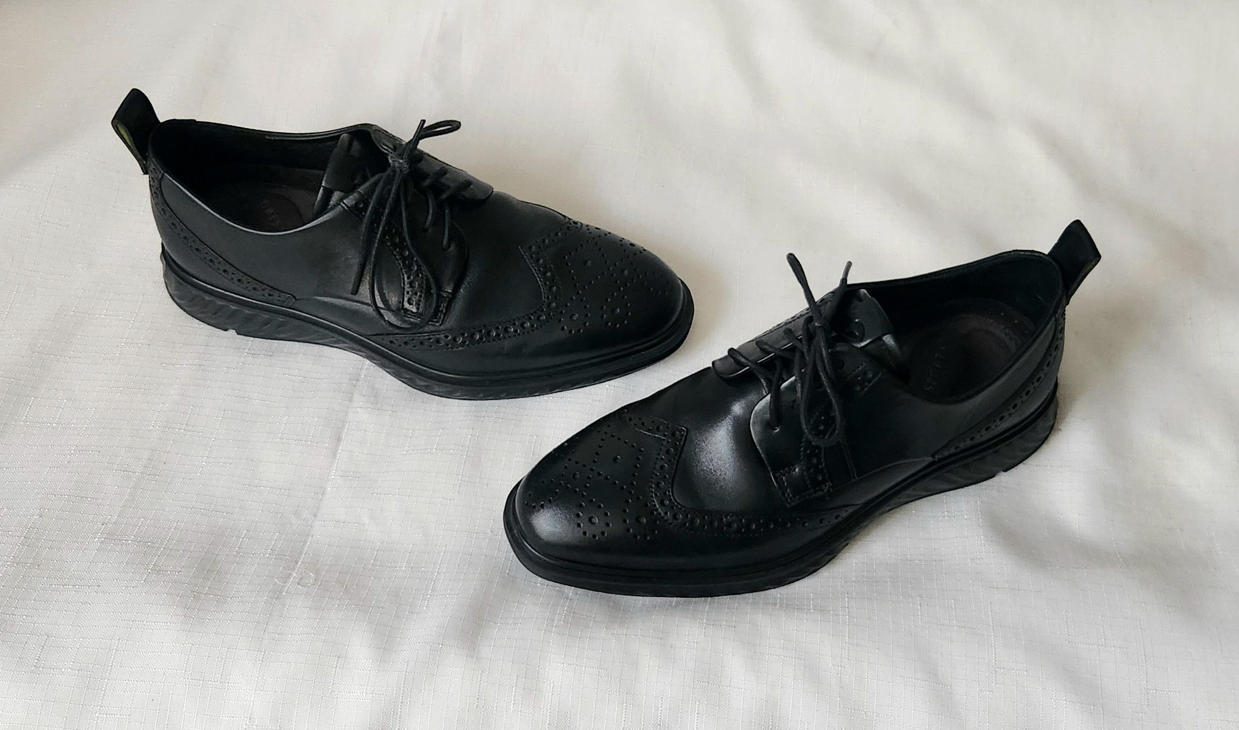 Ecco Ecco ST1 Hybrid Wingtip Derby leather Mens Size 41 Size US 8 / EU 41 - 3 Thumbnail
