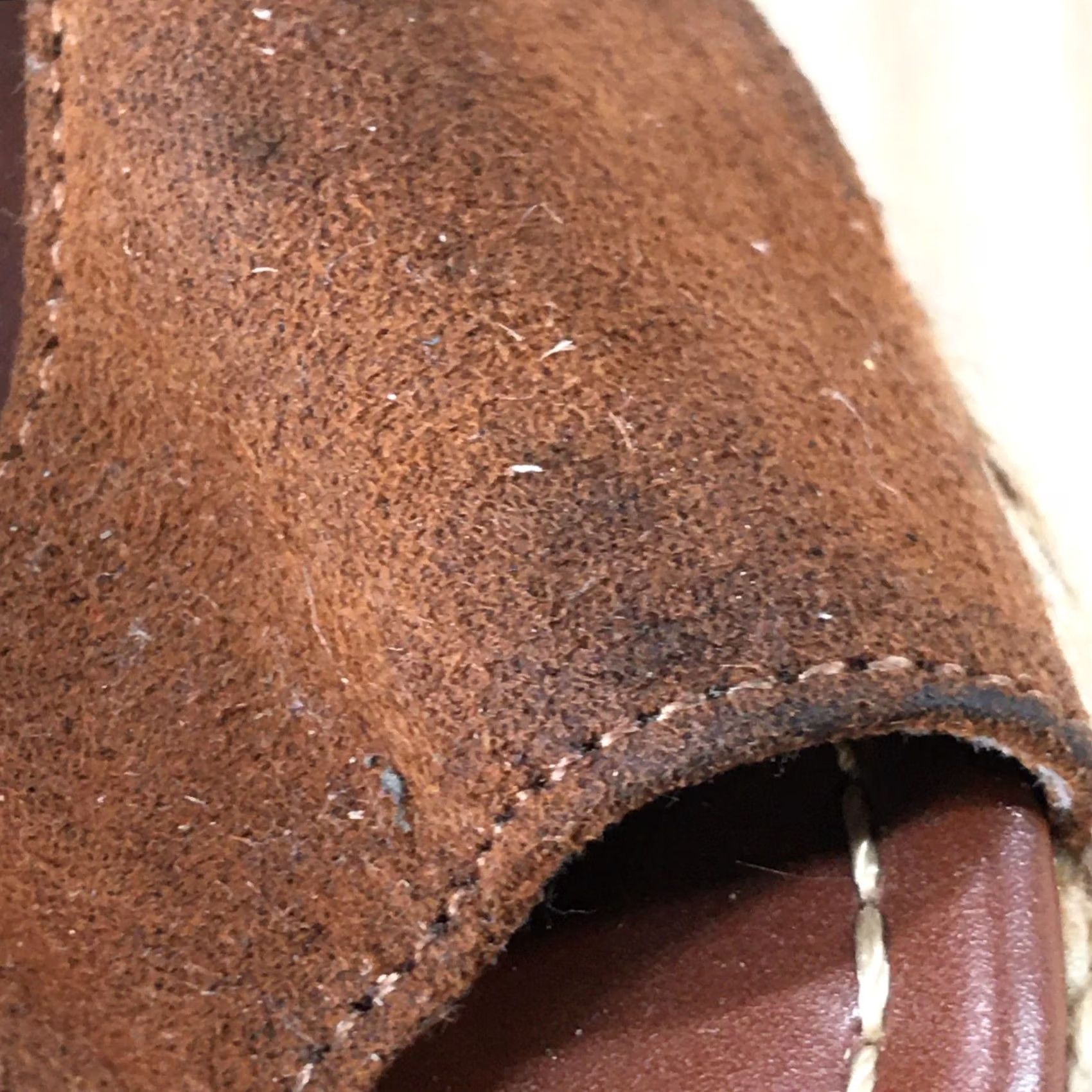 Vintage Brash Sandal Womens 11 Peep Toe Slingback Wedge Brown Fabric Buckle Size US 11 / IT 41 - 4 Thumbnail