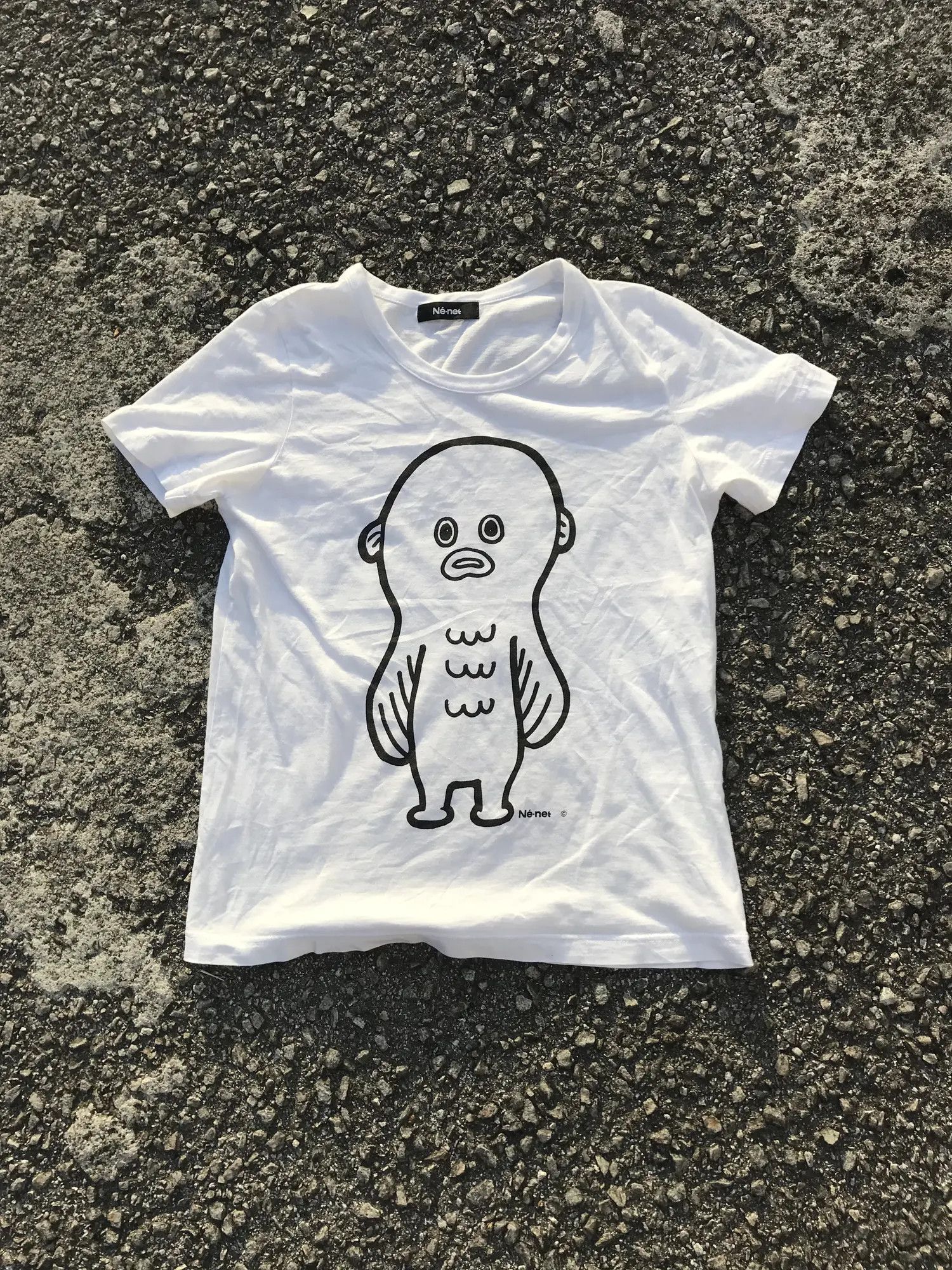 Ne-Net Issey Miyake Nenet Art Tee Shirt Size US M / EU 48-50 / 2 - 4 Thumbnail