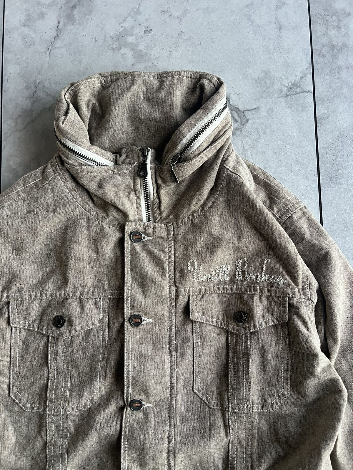 In The Attic In the attic Embroidered Bono Hooded Jacket Size US S / EU 44-46 / 1 - 2 Thumbnail