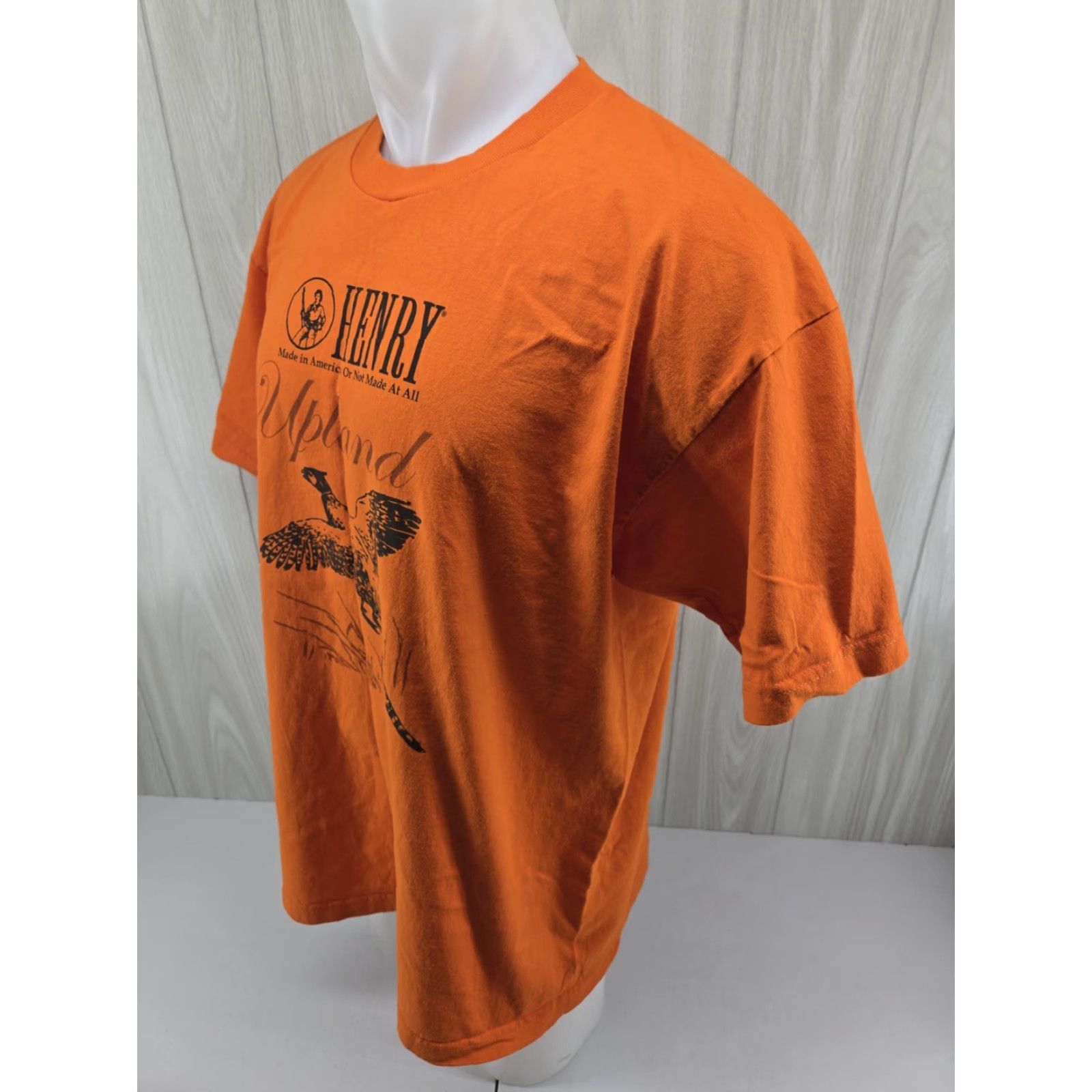 Vintage VINTAGE Bayside Henry Rifles Men’s Shirt 2XL Hunting Orange Shirt Mens 2XL Orange Hunting 90s Theme Team Jersey? Size US XXL / EU 58 / 5 - 5 Thumbnail