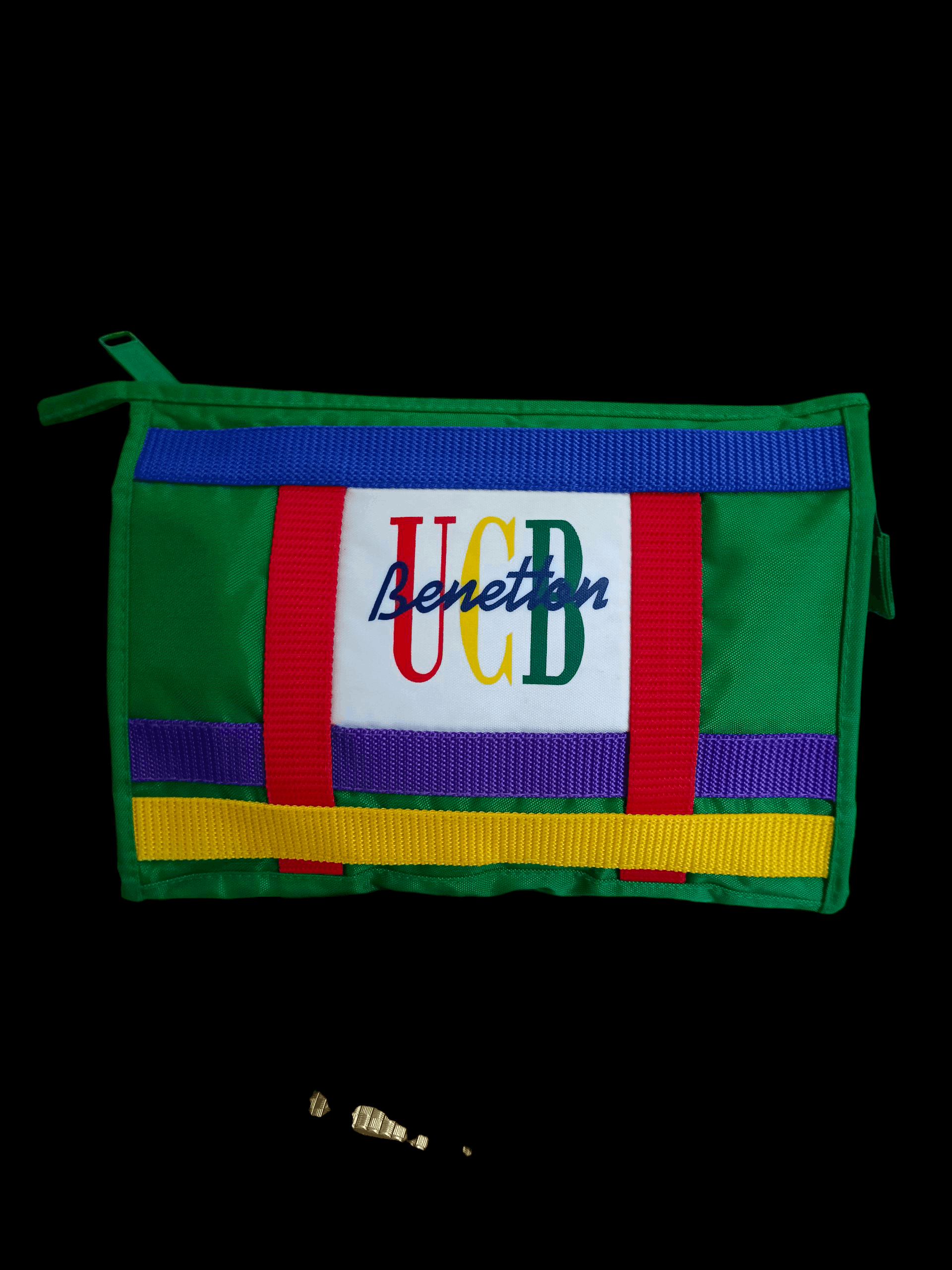 United Colors Of Benetton UCB 90s MULTICOLOUR CLUTH Size ONE SIZE - 1 Thumbnail