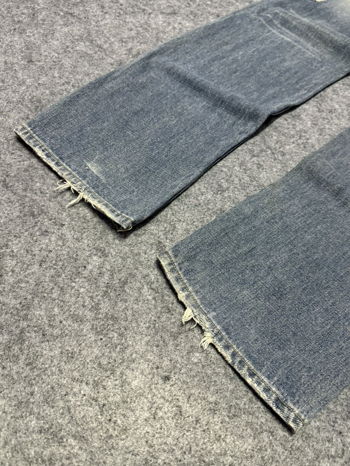 Japanese Brand Distressed Patch Work Japanese Grunge Denim Pants Size US 30 / EU 46 - 16 Thumbnail