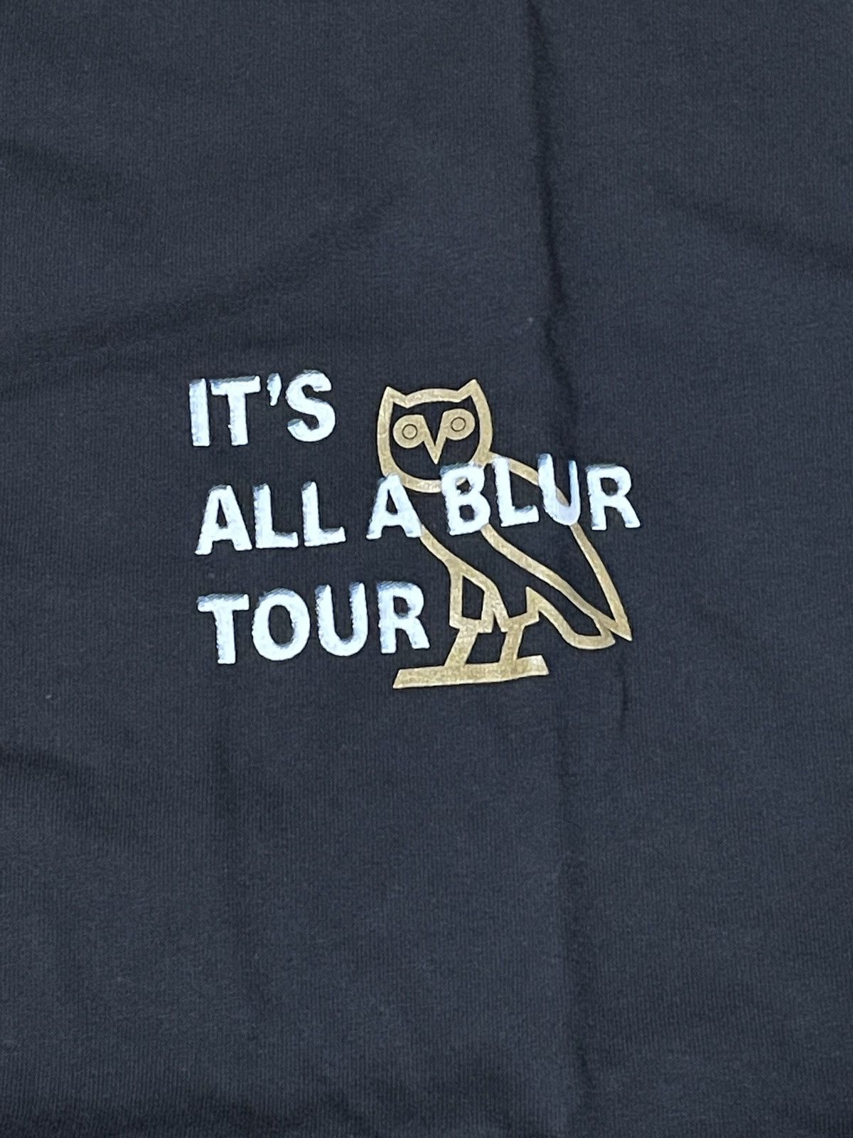 October's Very Own OVO It’s All a Blur 2023 Tour T-Shirt Size US XXL / EU 58 / 5 - 2 Thumbnail