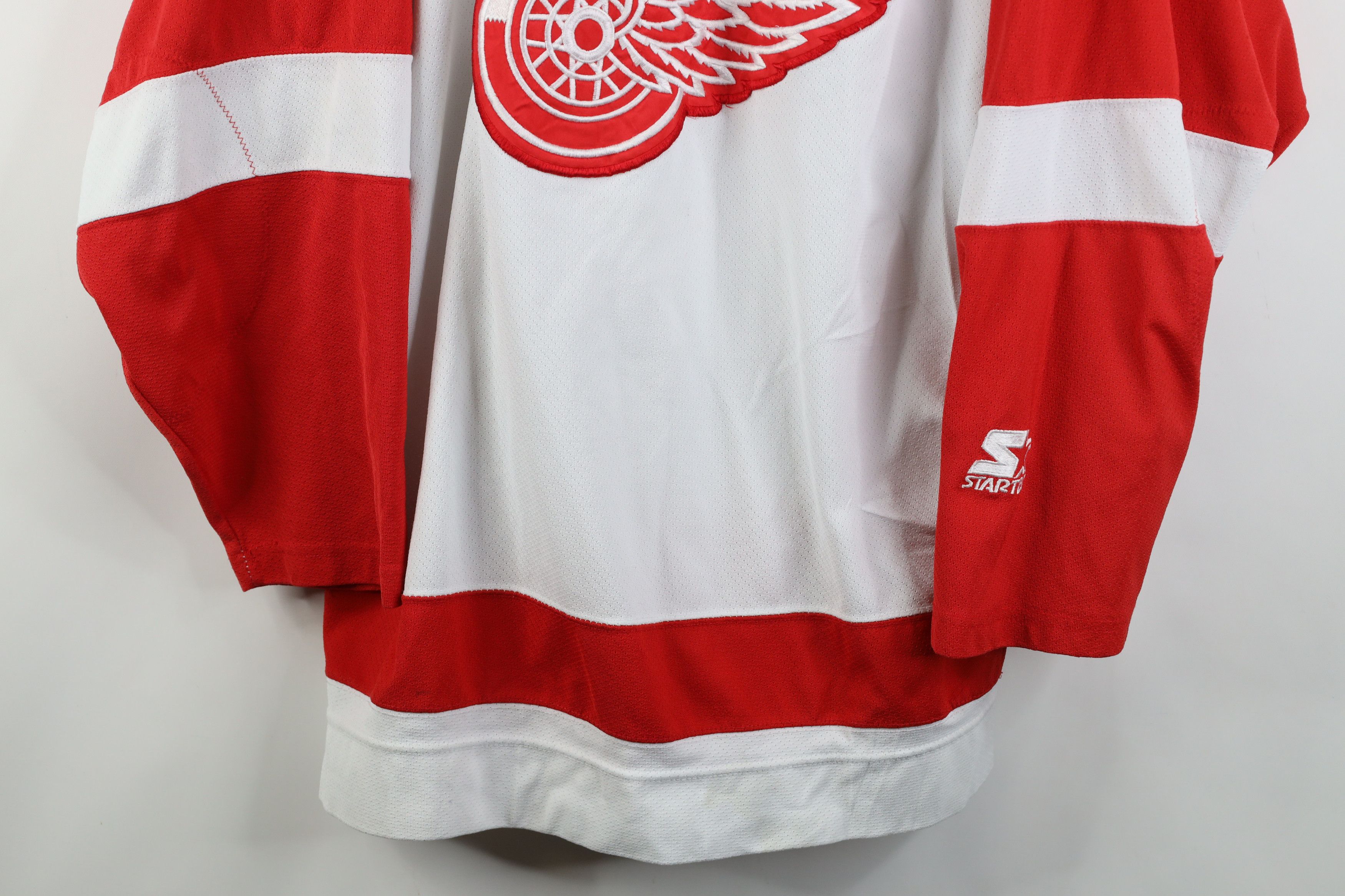 Starter Vintage 90s Starter Red Wings Hockey Jersey White 2Pac 2 Pac Size US XL / EU 56 / 4 - 3 Thumbnail