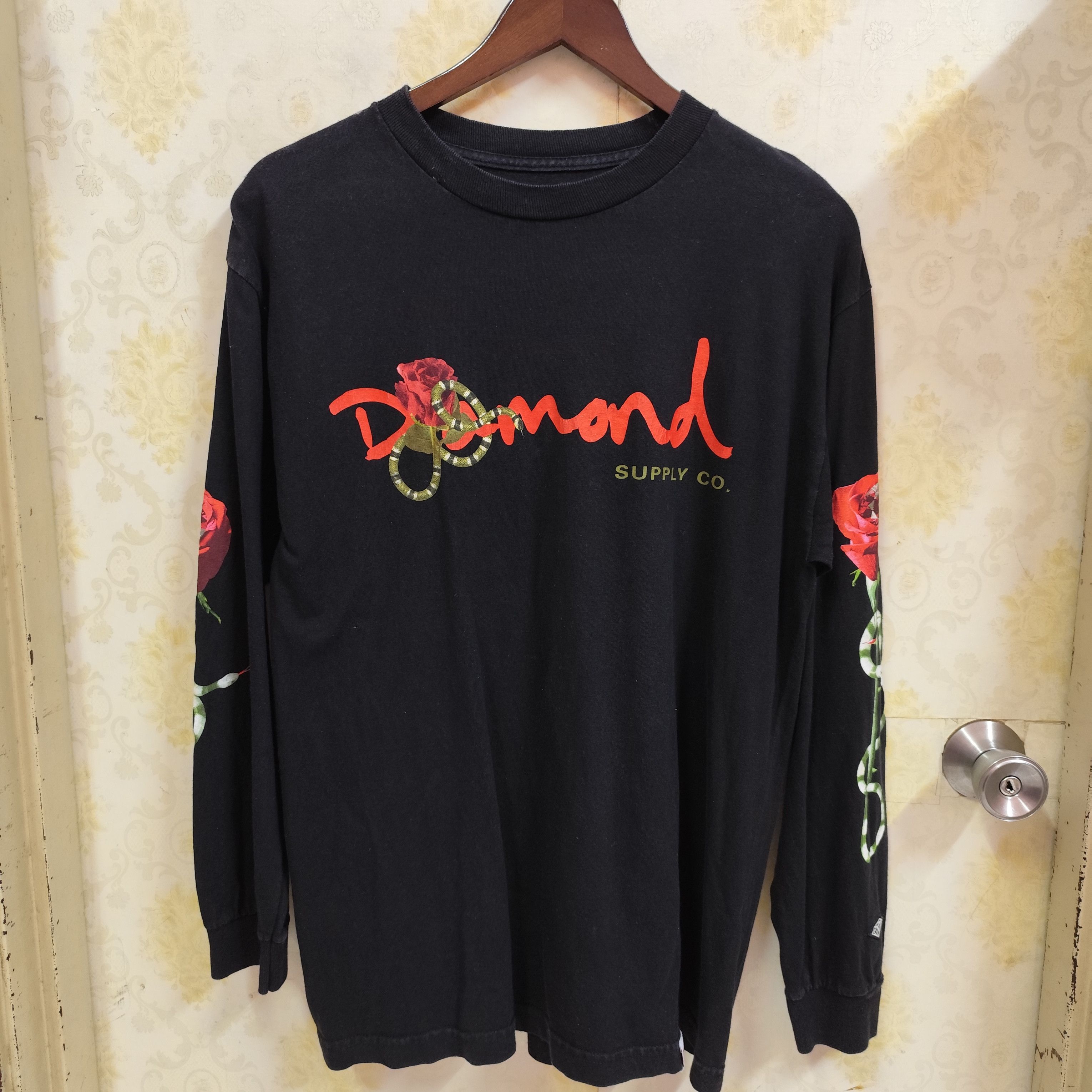 Diamond Supply Co. 🌹DIAMOND SUPPLY CO LONG SLEEVE T-SHIRT🐍 Size US M / EU 48-50 / 2 - 1 Thumbnail
