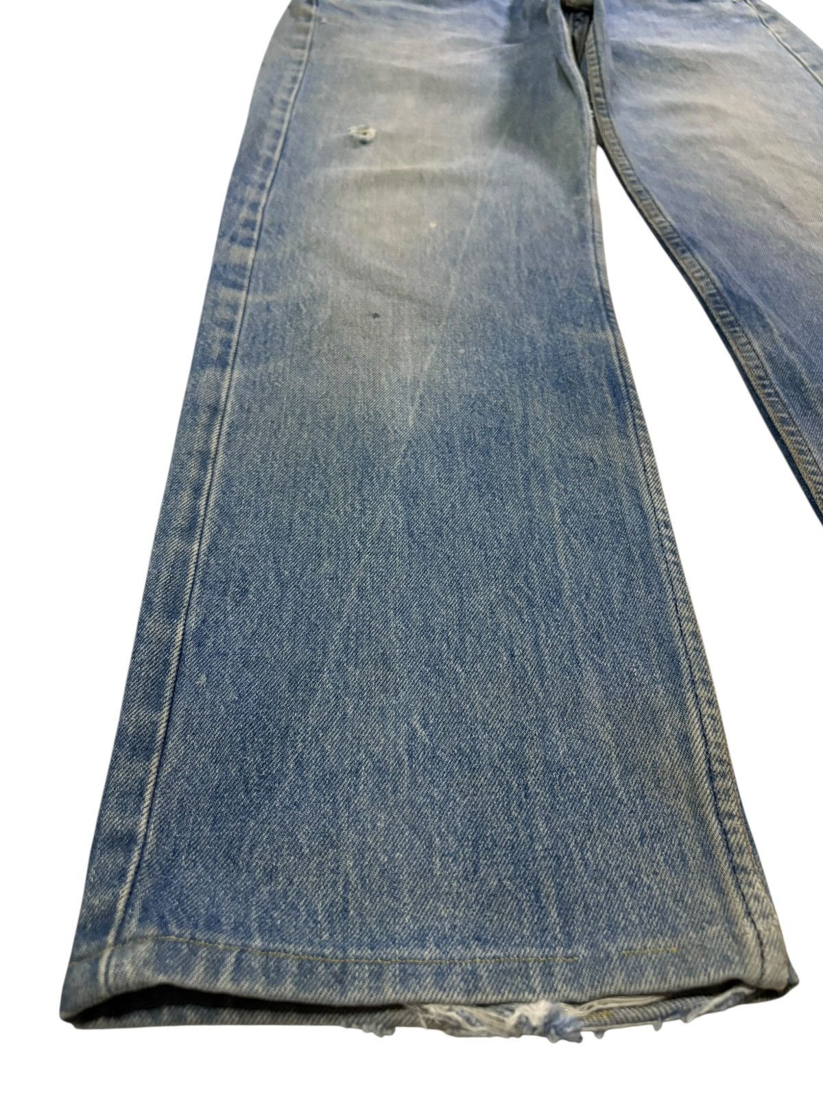 Levi's Vintage 90s Levis 501 Mud Wash Distressed Baggy Jeans Size US 31 - 6 Thumbnail