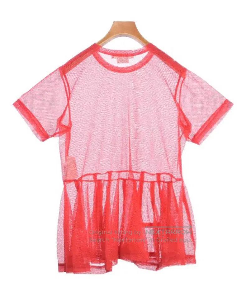 Comme des Garcons Comme des Garcons Red cutout top Size M / US 6-8 / IT 42-44 - 2 Thumbnail