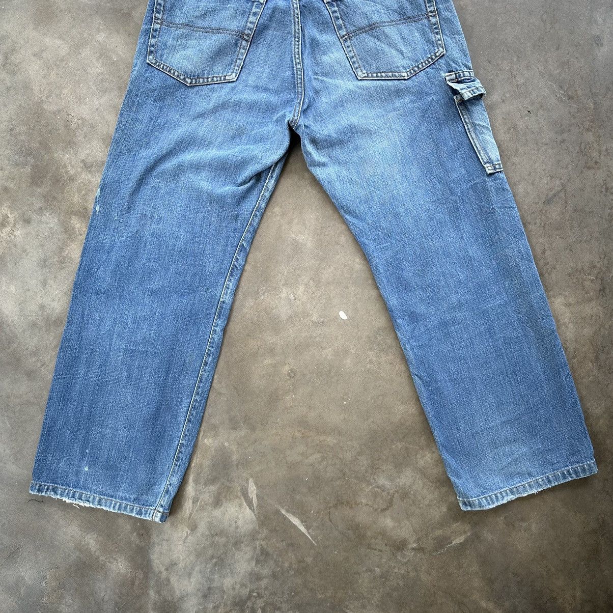 Japanese Brand Vintage Big John Distressed Faded Denim Jean Pant W29 Size US 29 - 10 Thumbnail