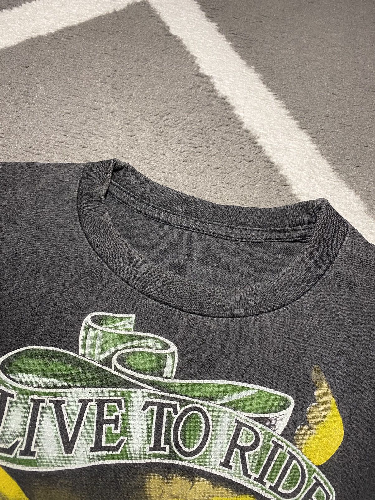 Harley Davidson × Vintage Vintage 80’s 90’s Single Stitch Harley Davidson T-shirt Tee Size US M / EU 48-50 / 2 - 10 Thumbnail