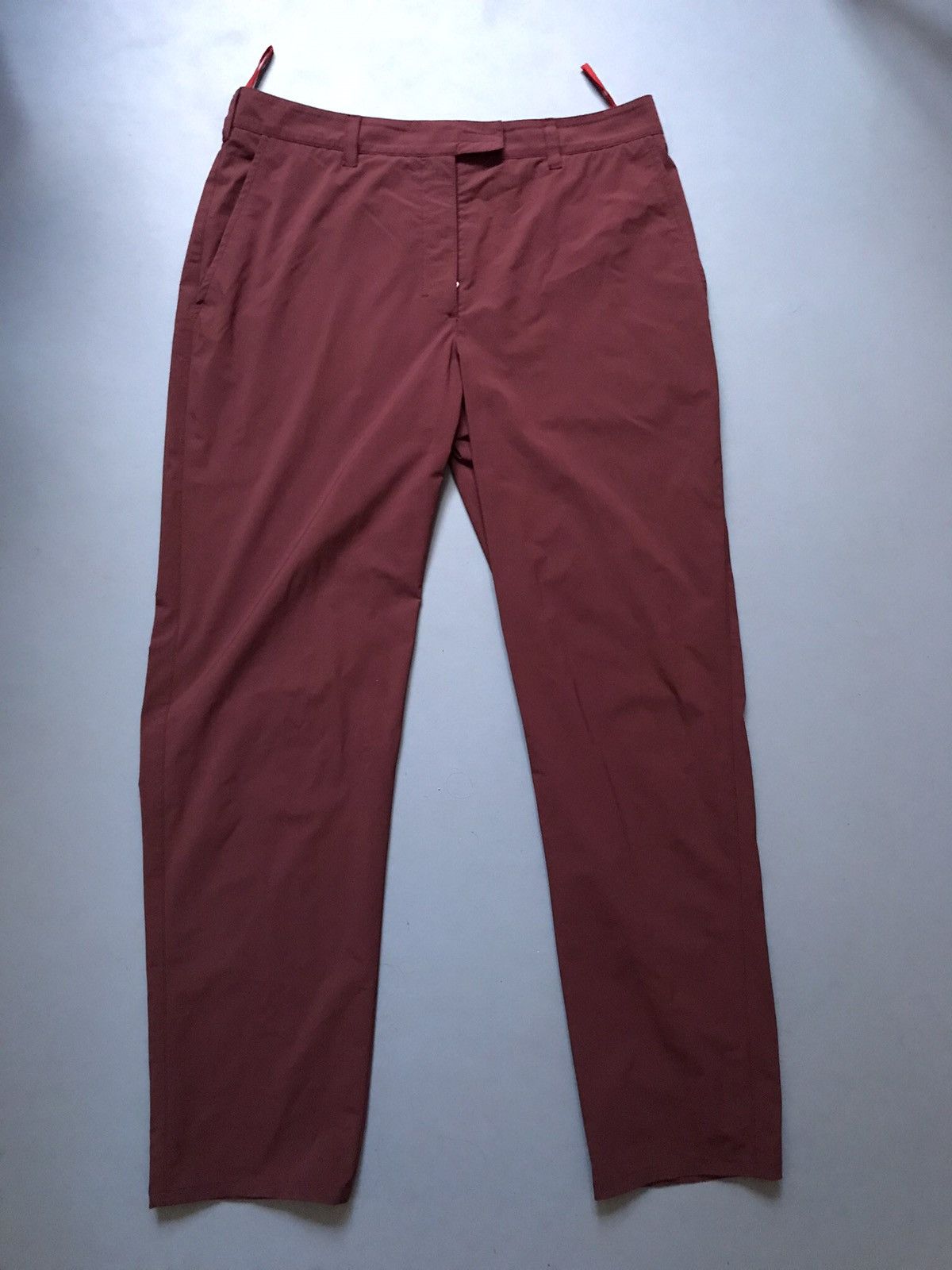 image of Prada Pants Trackpants Trousers Red Bordeaux 30 46 S M, Men's