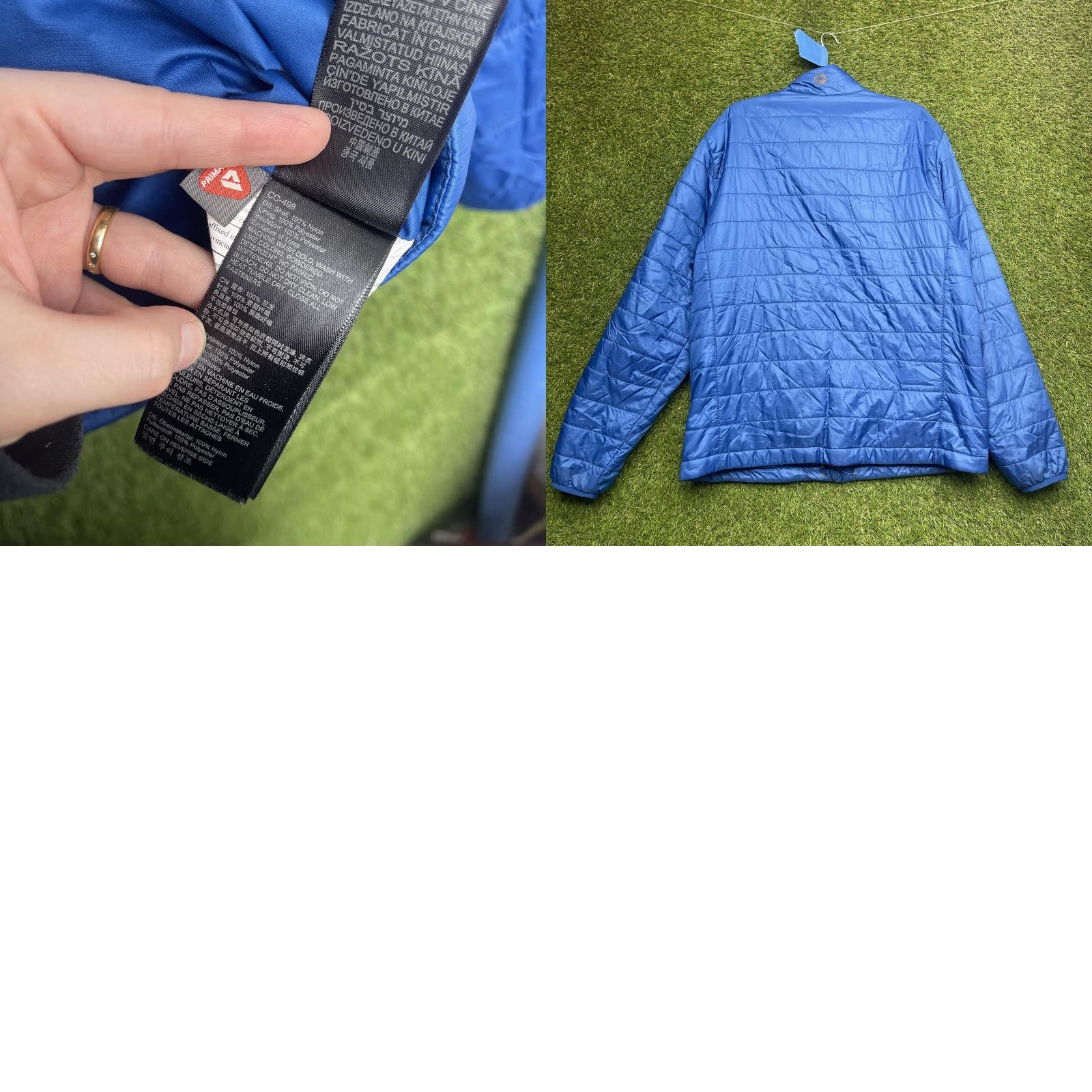 Marmot Marmot Jacket Mens XL Blue Puffer Insulated Bud Light Beer Logo Hiking Full Zip Size US XL / EU 56 / 4 - 9 Thumbnail