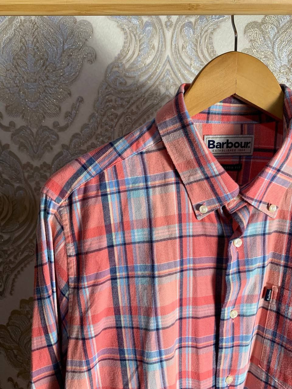 Barbour VINTAGE BARBOUR INTERNATIONAL DESIGNER SHIRT CASUAL Y2K 90s Size US XL / EU 56 / 4 - 3 Thumbnail