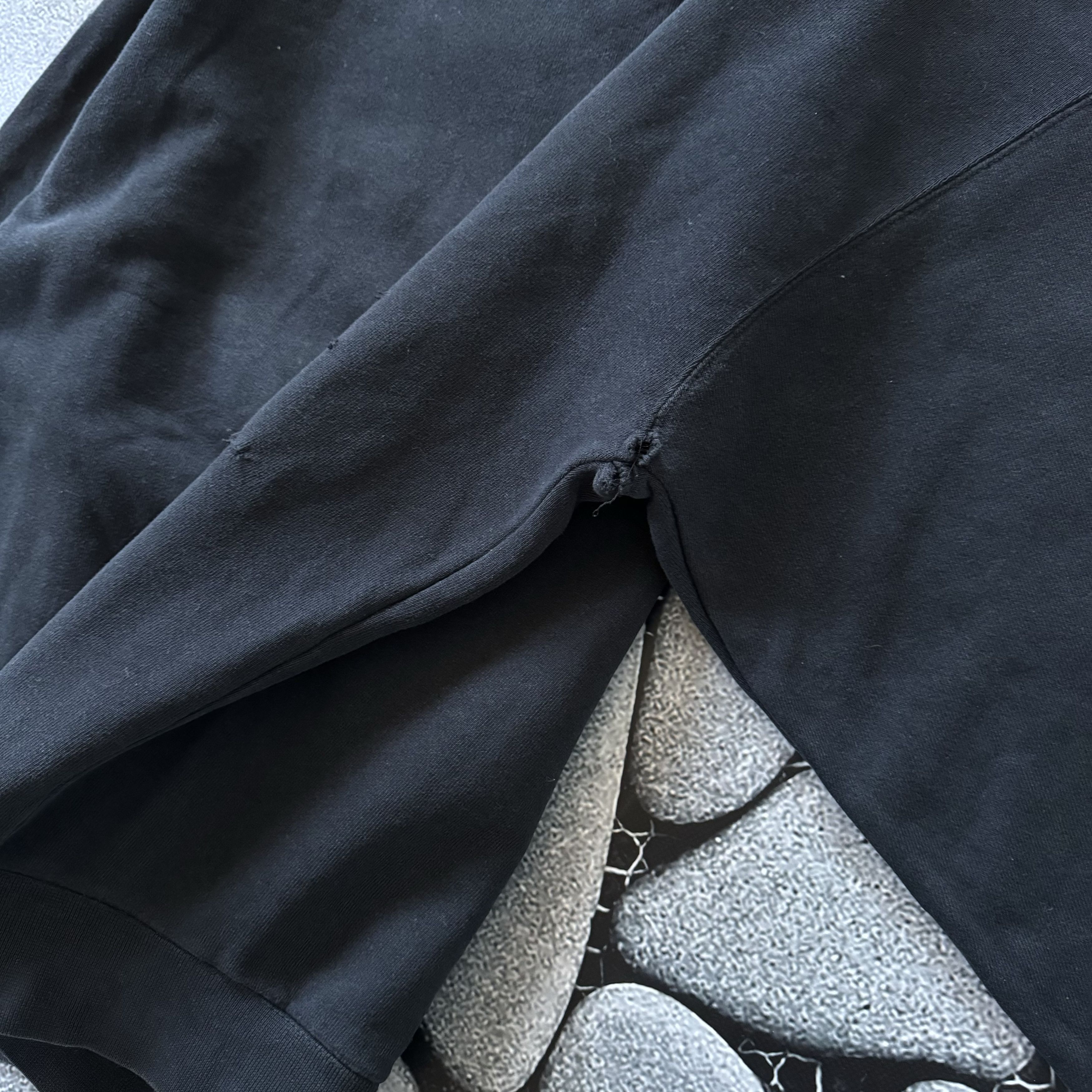 Nike × Vintage NIKE VINTAGE BIG SWOOSH DISTRESSED SWEATSHIRT Y2K Size US S / EU 44-46 / 1 - 8 Thumbnail