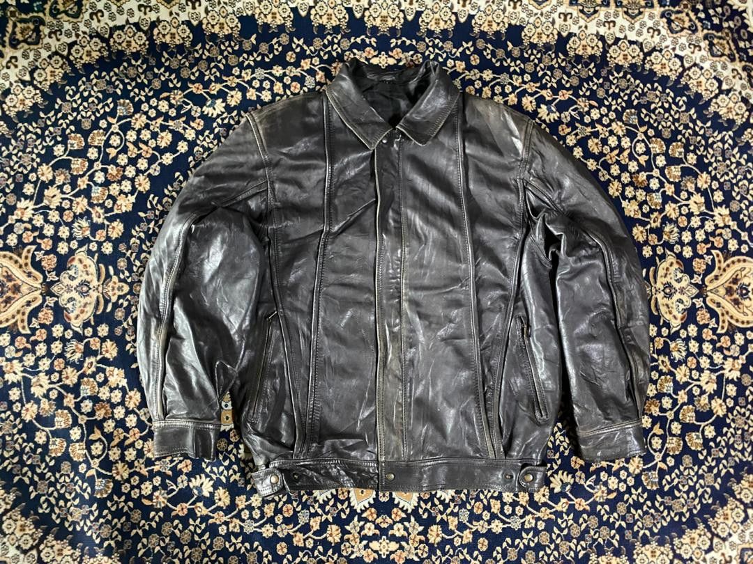 Genuine Leather PARTINA GENUINE LEATHER JACKET Size US M / EU 48-50 / 2 - 1 Thumbnail
