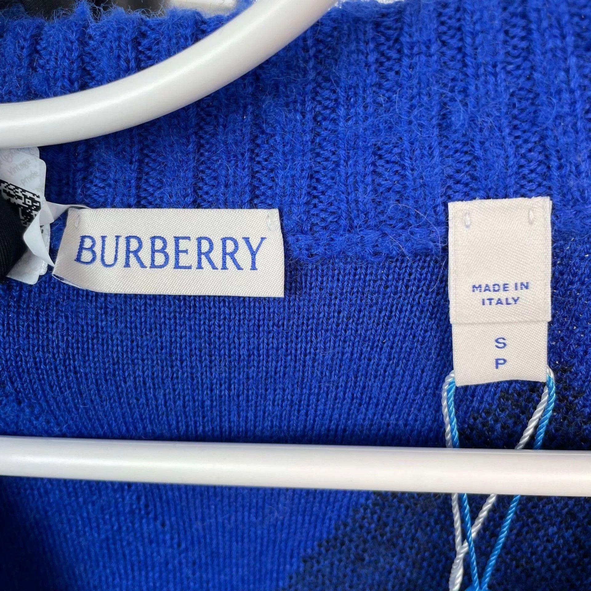 Burberry Burberry Sweater Blue S Size US S / EU 44-46 / 1 - 3 Thumbnail