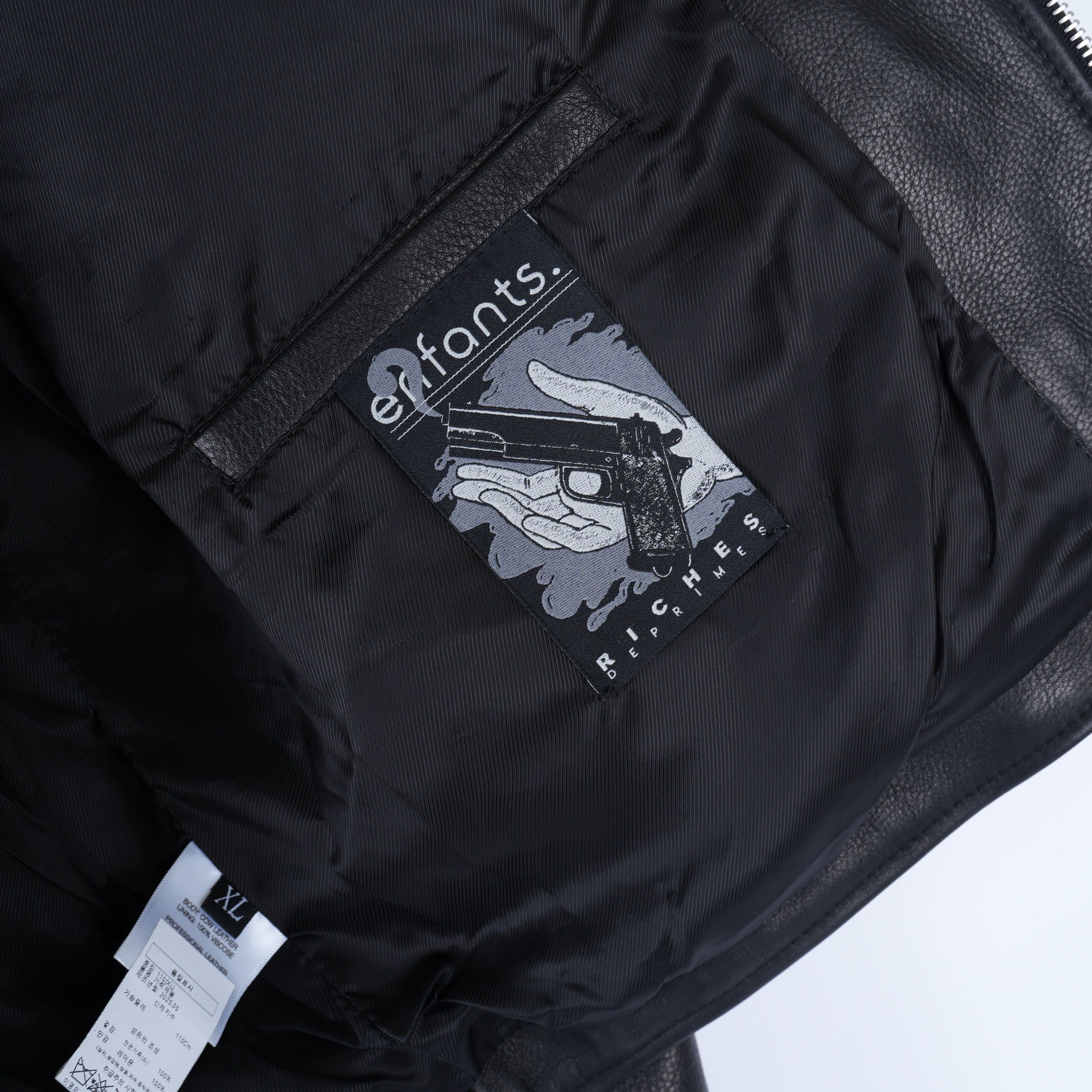 Enfants Riches Deprimes ERD CHESS BOARD SEOUL LEATHER JACKET EXCLUSIVE 1 OF 10 Size US XL / EU 56 / 4 - 6 Thumbnail