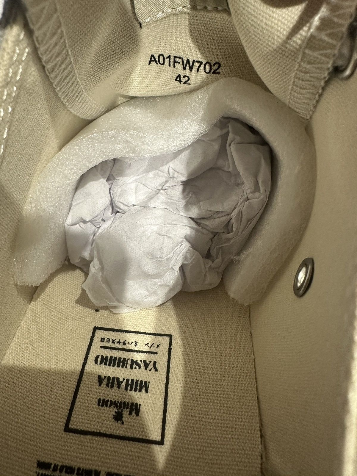 Maison MIHARA YASUHIRO MAISON MIHARA YASUHIRO - Peterson Low Grey Sneakers Size US 9 / EU 42 - 7 Thumbnail