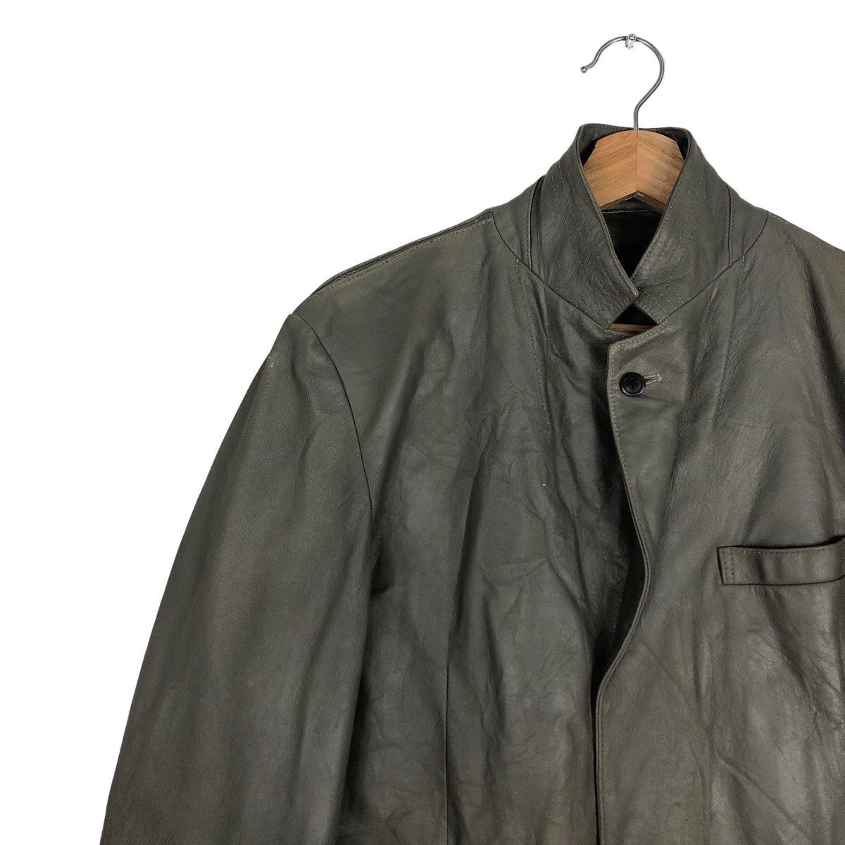 Japanese Brand 🔥Vtg Leather Jacket Chore Allegri Issey Miyake Japan Size US M / EU 48-50 / 2 - 7 Thumbnail
