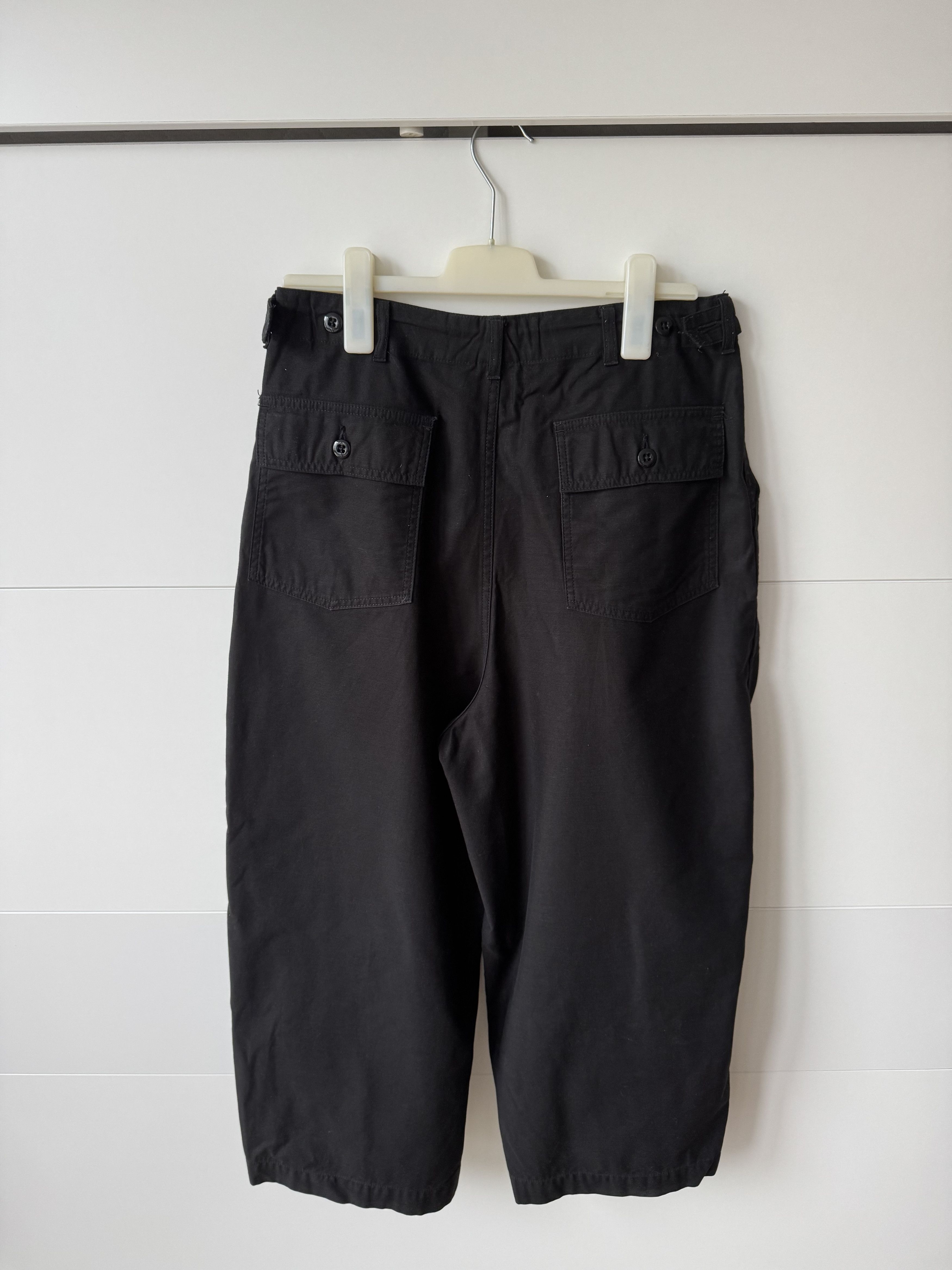 Needles [M] H.D. Pant Fatigue in Black (SS23) Size US 30 / EU 46 - 3 Thumbnail