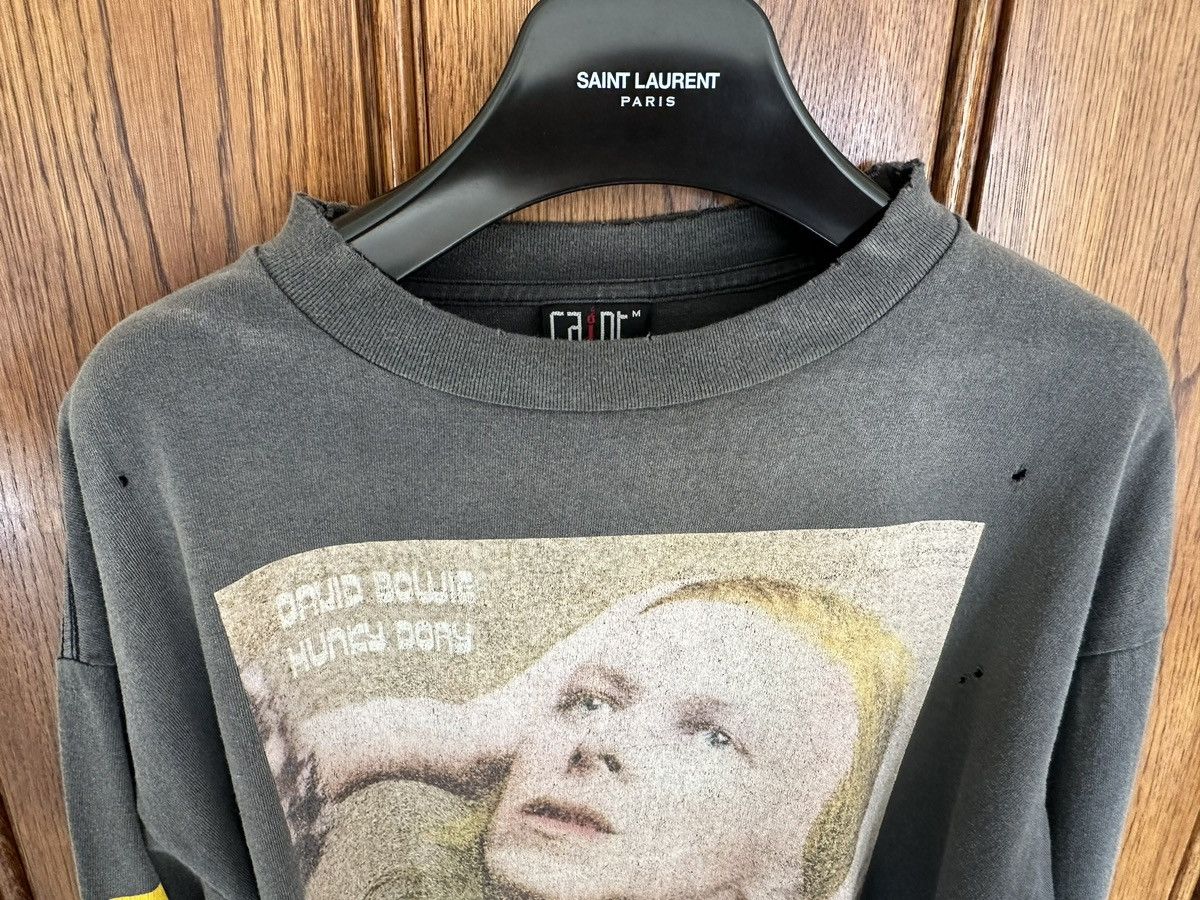 Saint Michael Saint Mxxxxxx Michael David Bowie gray long sleeve t shirt M Size US M / EU 48-50 / 2 - 16 Thumbnail