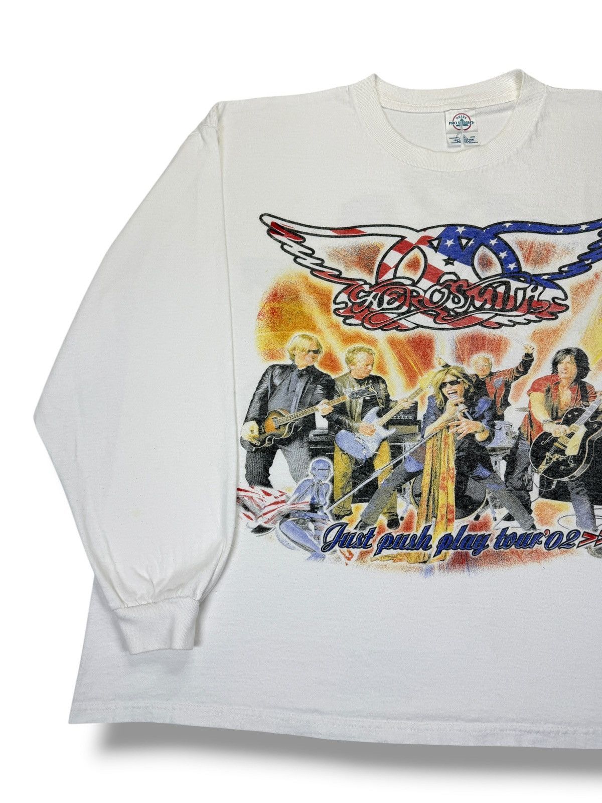 Band Tees Vintage 2002 Aerosmith Sorayama Long Sleeve Tee Size US XL / EU 56 / 4 - 8 Thumbnail