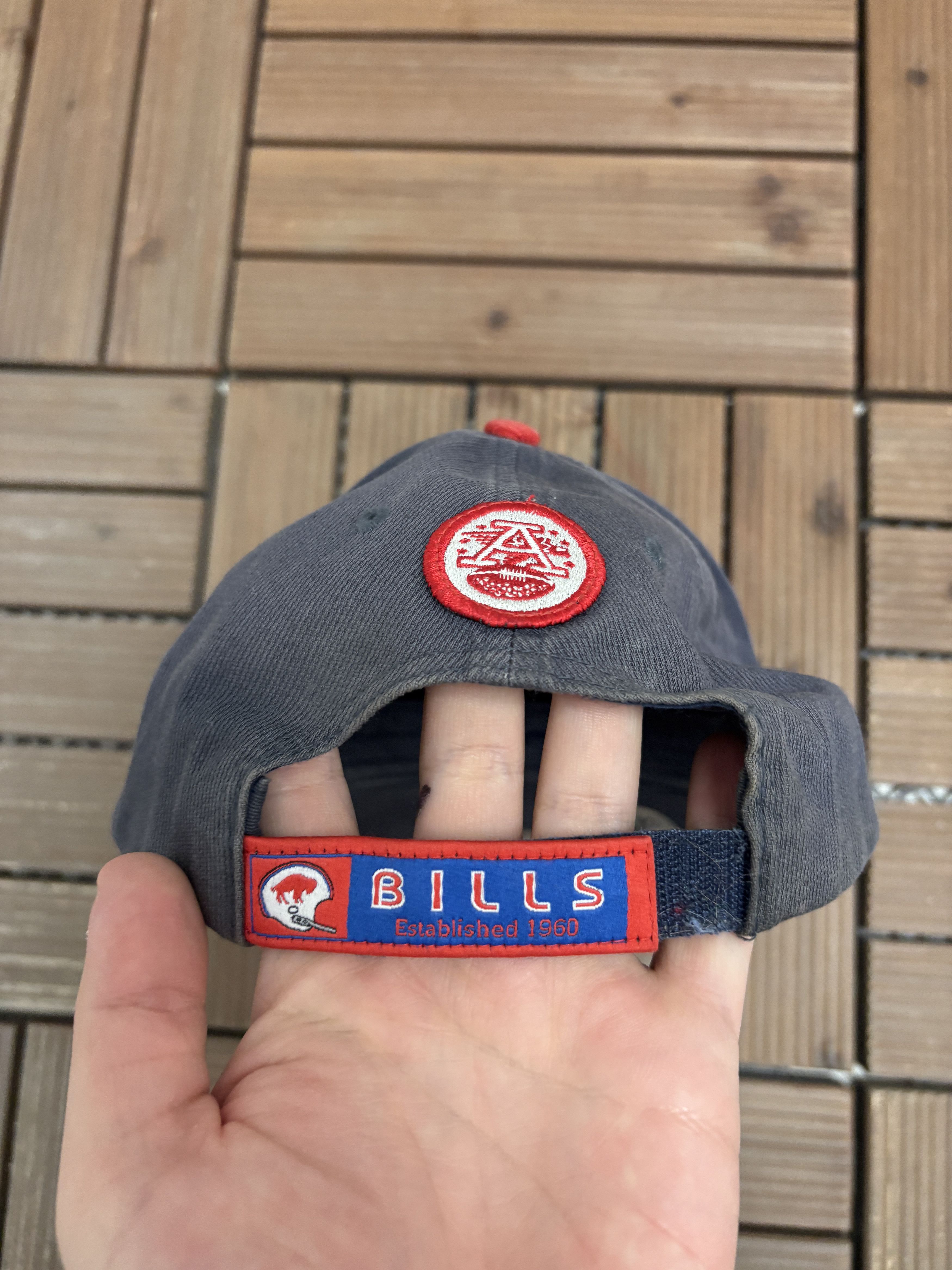 Vintage Buffalo Bills Stitched Vintage Blue Hat Cap Size ONE SIZE - 5 Thumbnail