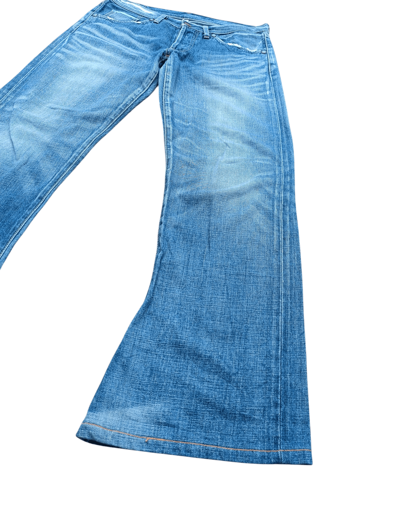 Levi's × Levi's Made & Crafted × Vintage Vintage 80s Flared Selvedge Denim Levis Jeans Size US 30 / EU 46 - 15 Thumbnail