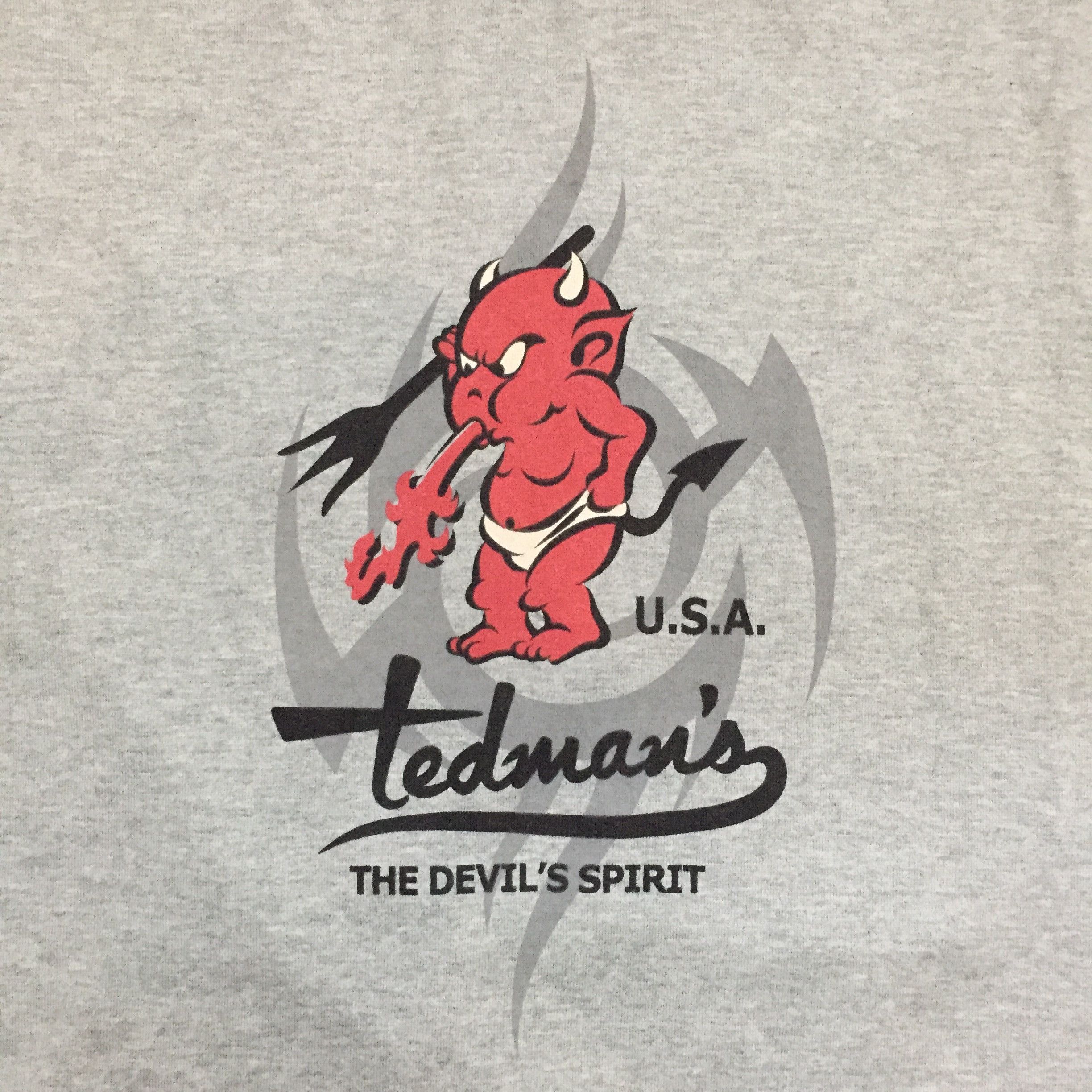 Tedman Japanese Brand Ted Company Ted Man The Devil's Spirit Tees Size US M / EU 48-50 / 2 - 4 Thumbnail