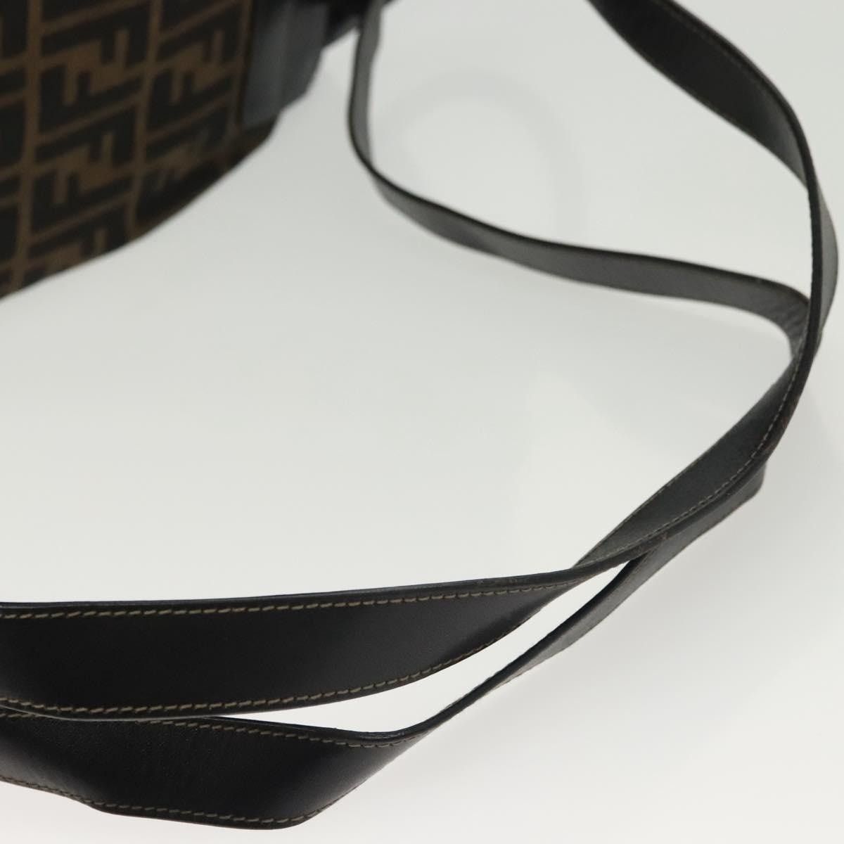 Fendi FENDI Zucca Canvas Backpack Black Brown Size ONE SIZE - 9 Thumbnail