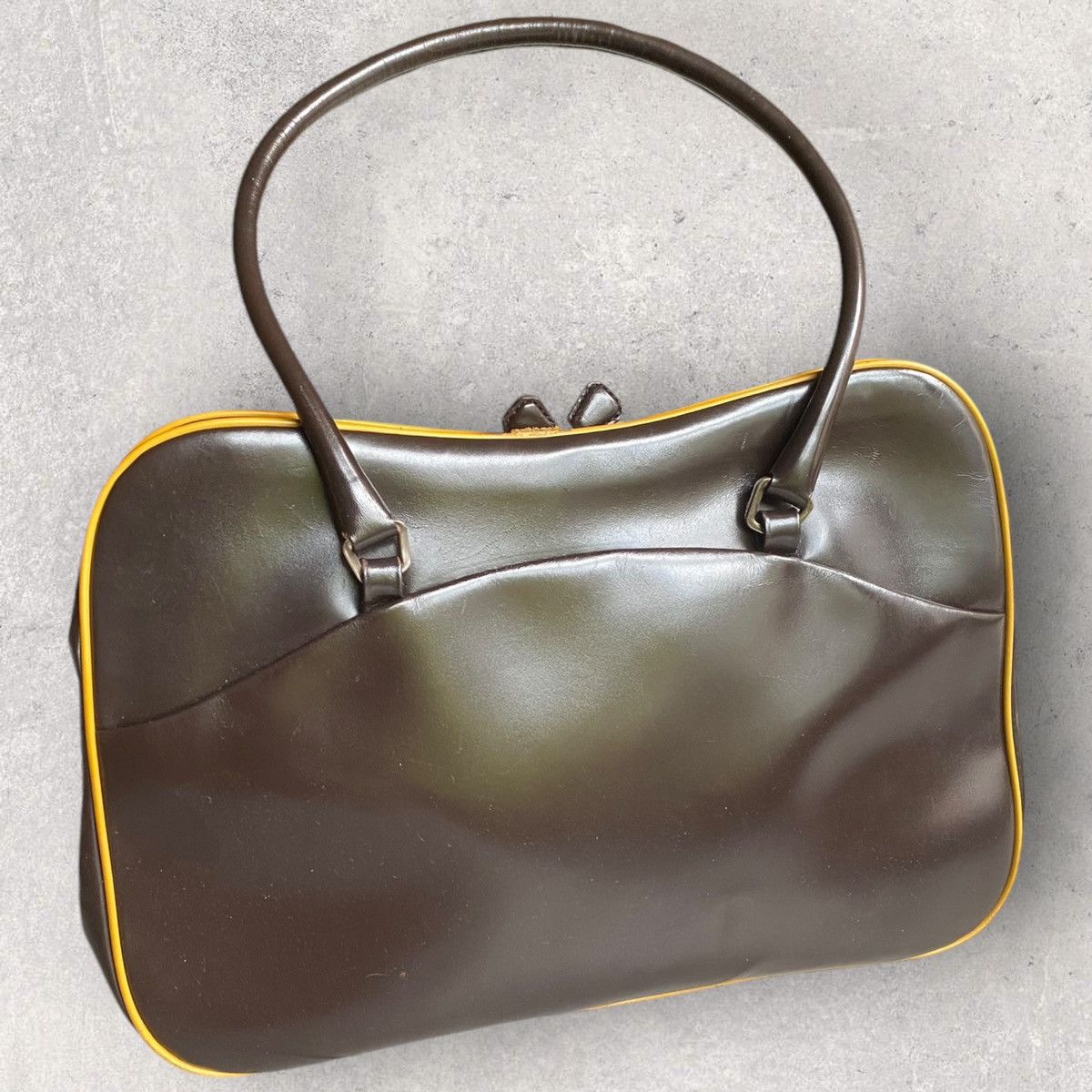 Prada Prada Brown Leather Bag Size ONE SIZE - 1 Thumbnail
