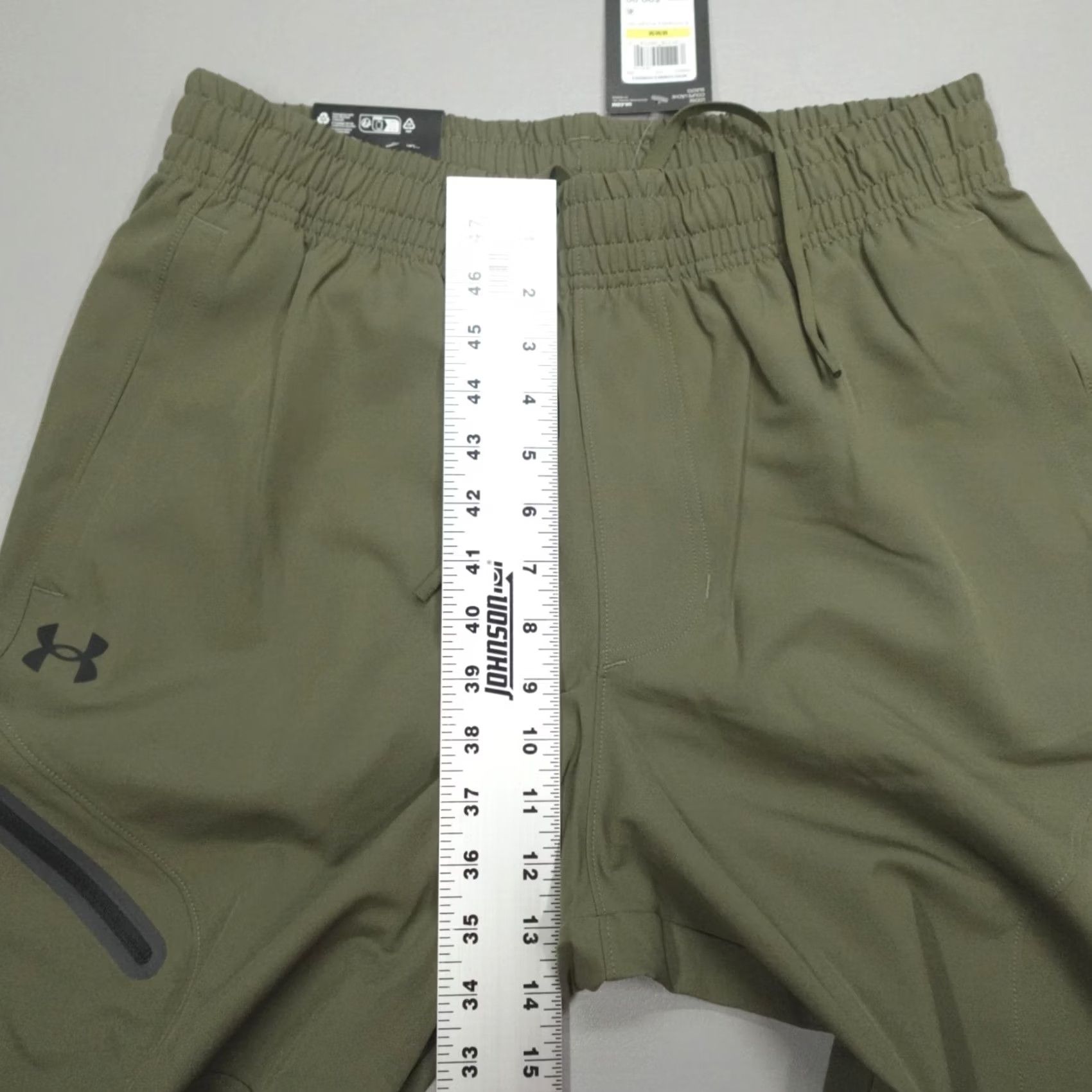 Under Armour Under Armour Unstoppable Pants Mens Size M Green Straight Leg 1388824-390 Size US 31 - 6 Thumbnail