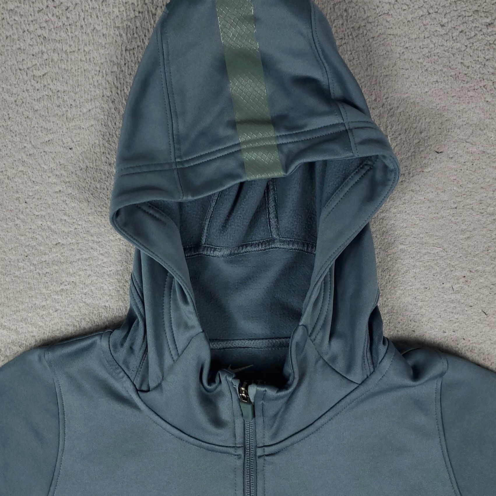 Nike Nike Hoodie Mens Large Blue Full Zip Sweatshirt Jacket Elite Swoosh Logo Size US L / EU 52-54 / 3 - 2 Thumbnail
