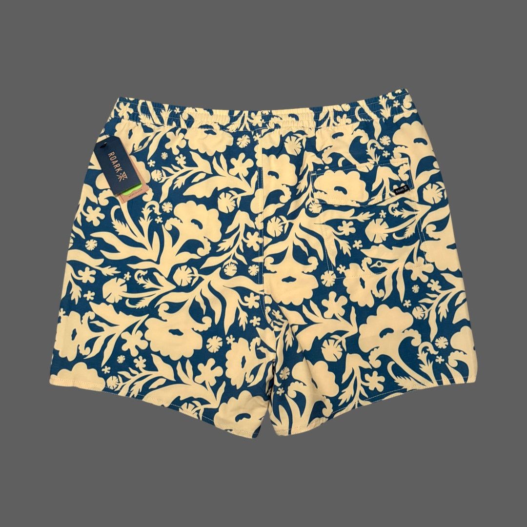 Roark Roark Shorey 16" RB470 Cagliari Costa Print Swim Shorts XL Size US 35 - 7 Thumbnail