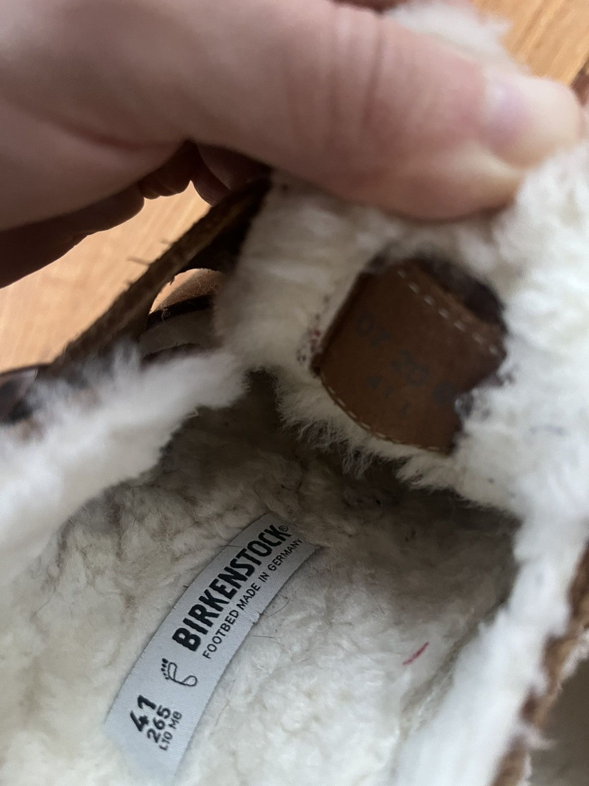 Birkenstock Birkenstock London Shearling Suede Clogs Size US 8.5 / EU 41-42 - 6 Thumbnail