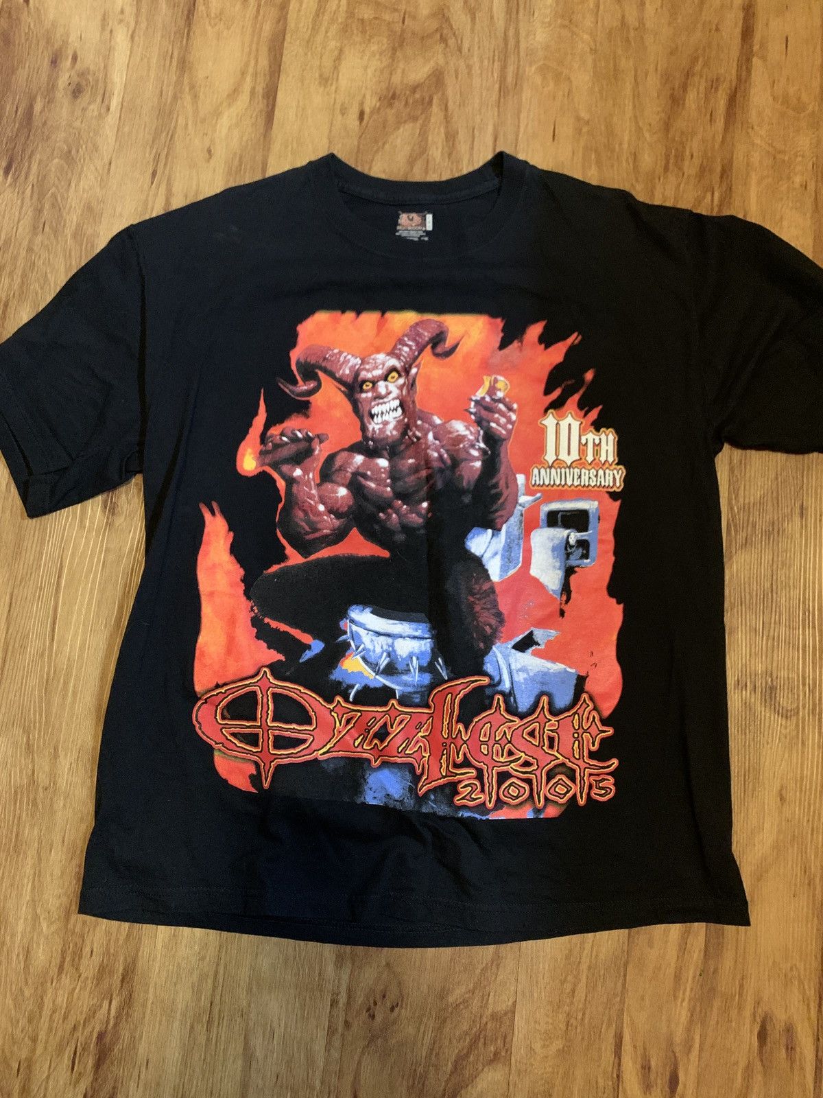 2005 Ozzfest 10th Anniversary Shirt