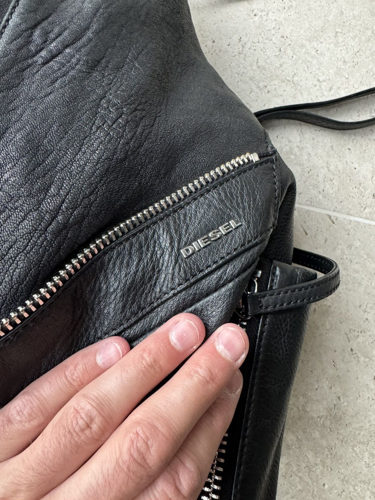 Diesel Diesel Zipper Backpack Size ONE SIZE - 8 Thumbnail