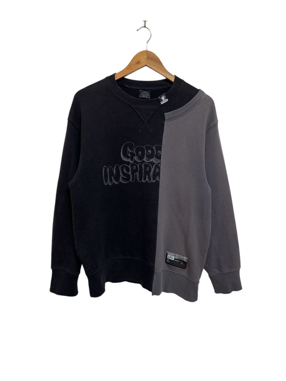 Maison MIHARA YASUHIRO Miharayasuhiro Good Inspiration Rebuild Crewneck Sweatshirt Size US M / EU 48-50 / 2 - 1 Thumbnail