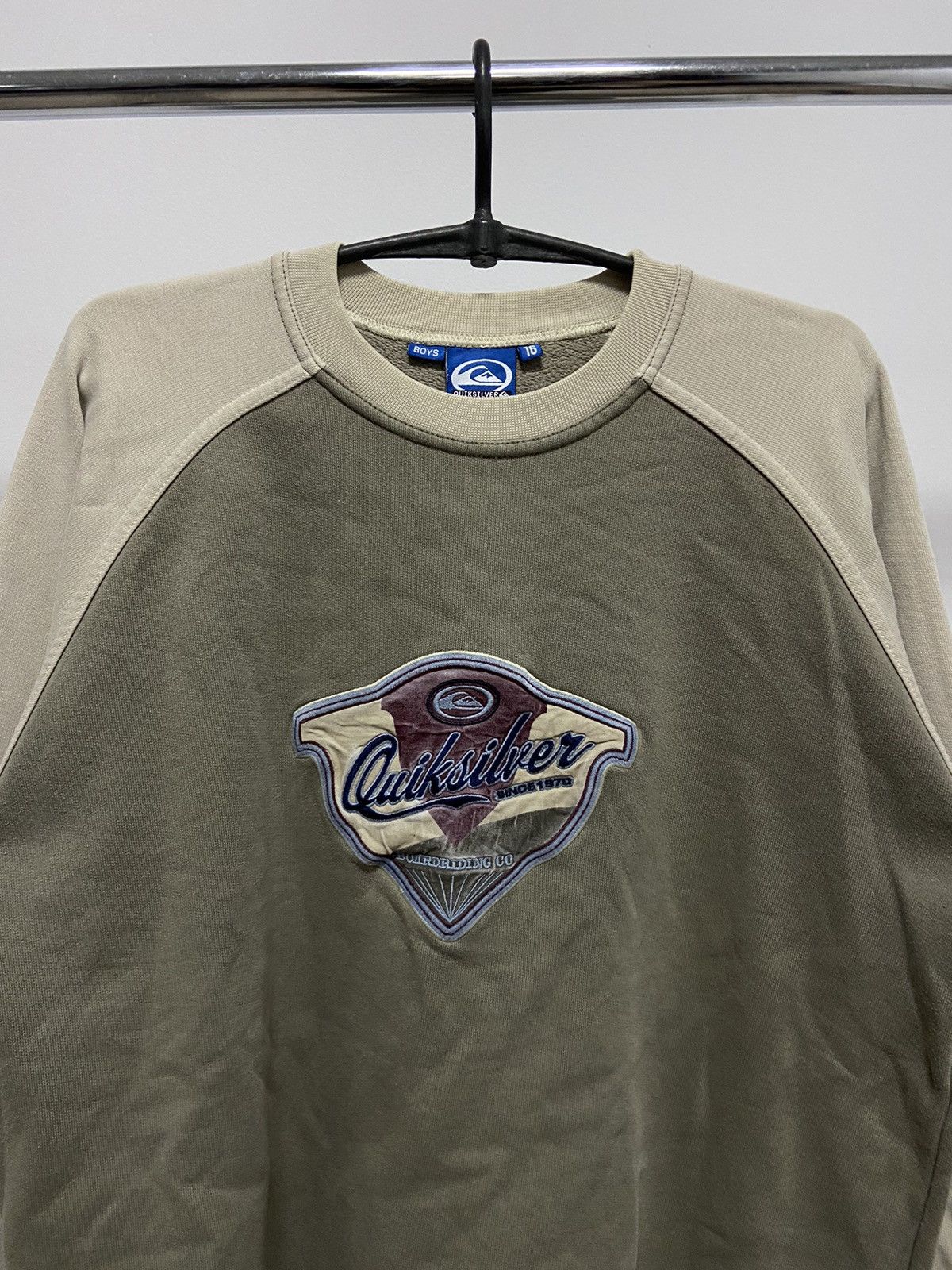 Quiksilver Quiksilver Vintage Big Logo Sweatshirt Y2K 1970 Size US S / EU 44-46 / 1 - 2 Thumbnail