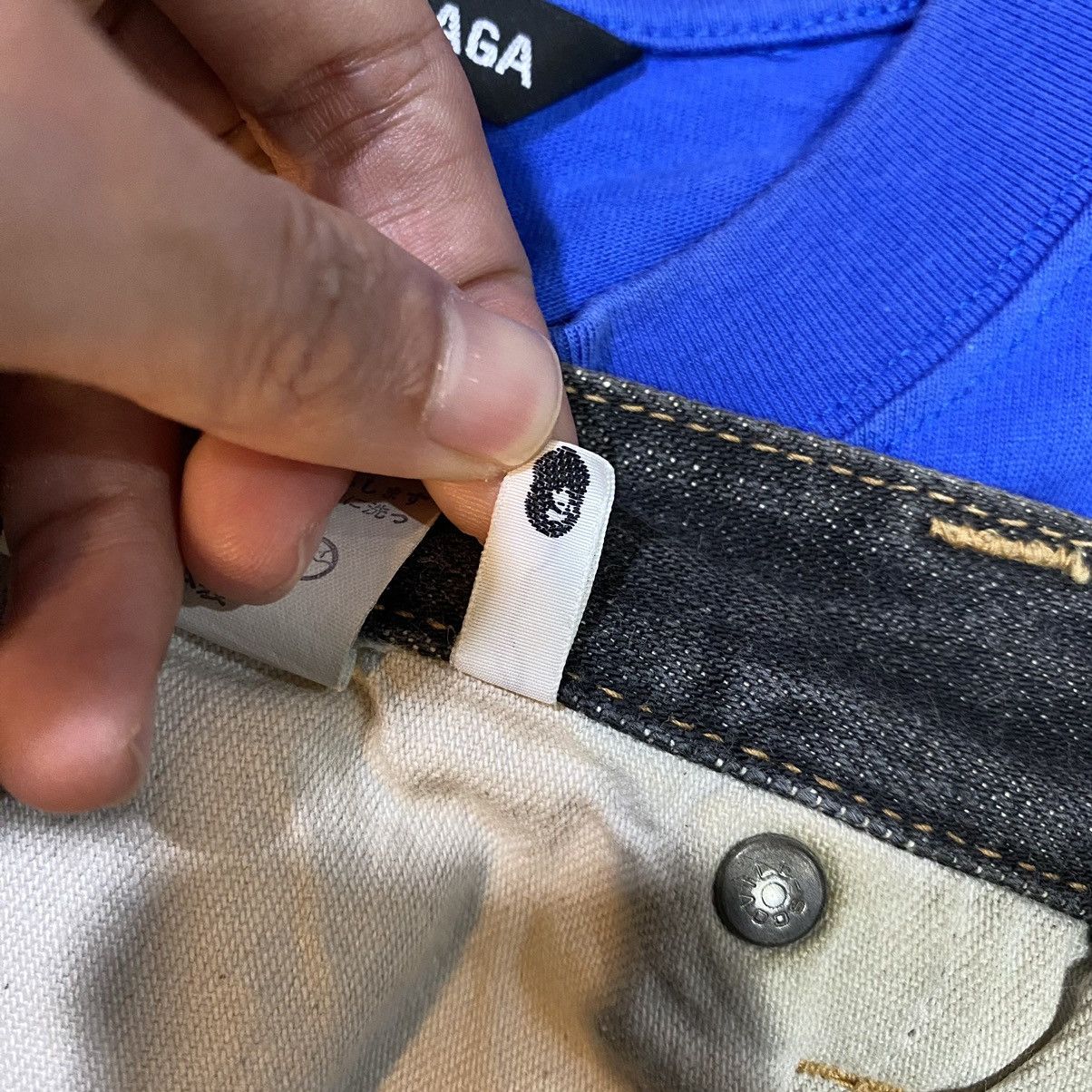Bape Bape Like New Denim Jean Pants Size US 28 / EU 44 - 15 Thumbnail