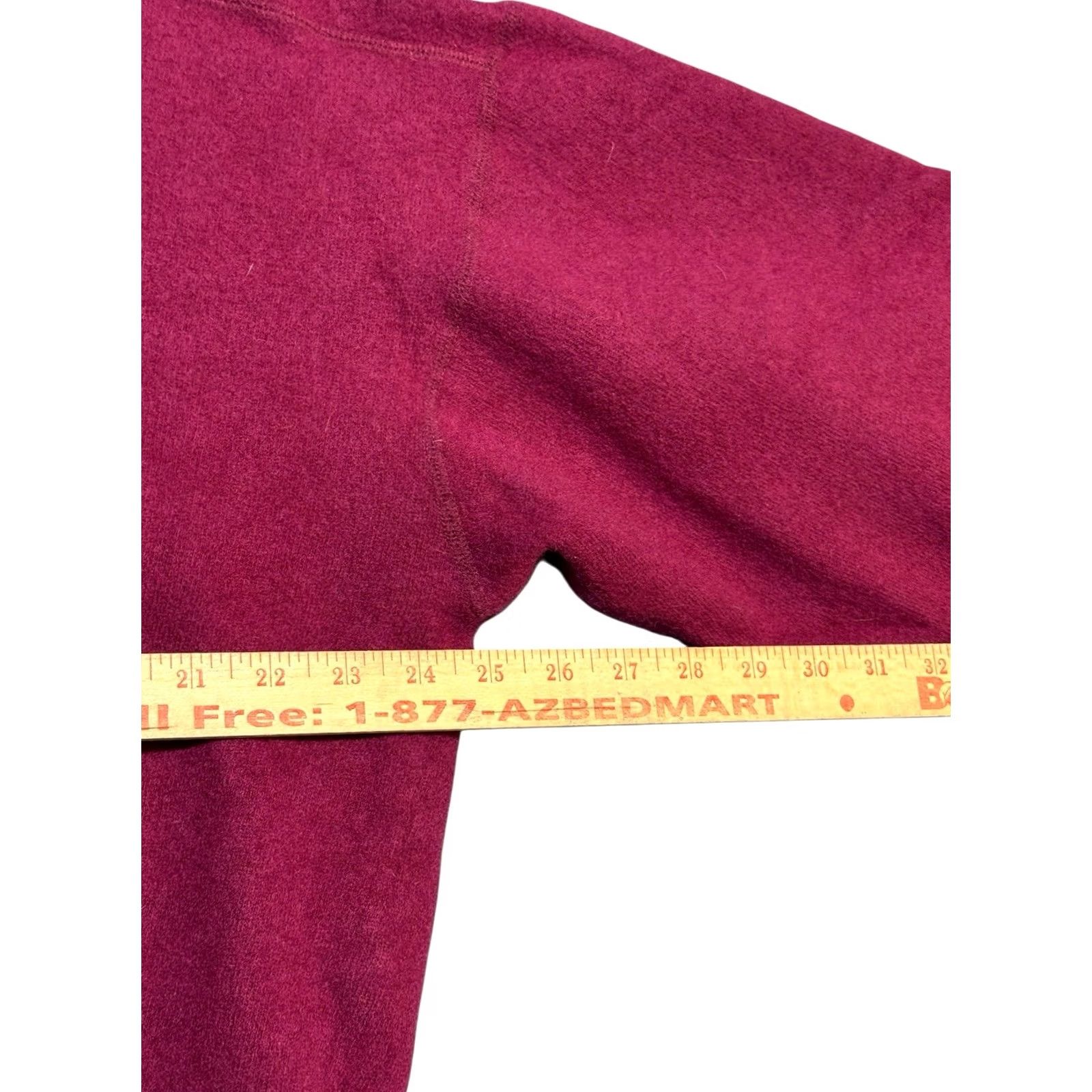 Eddie Bauer VINTAGE Eddie Bauer Sweater XL Mens Wool Heather Maroon High Neck Size US XL / EU 56 / 4 - 3 Thumbnail