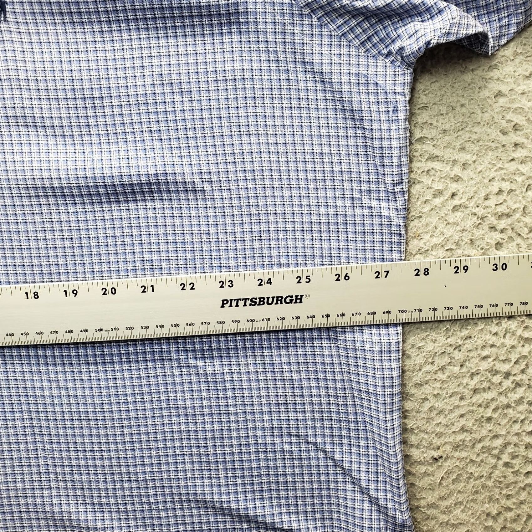Ralph Lauren Ralph Lauren Dress Shirt Mens 17.5 Multi Plaid Yarmouth Pony Logo Button Down Shirt Mens Size 17.5 Multicolor Plaid Size 48R - 4 Thumbnail