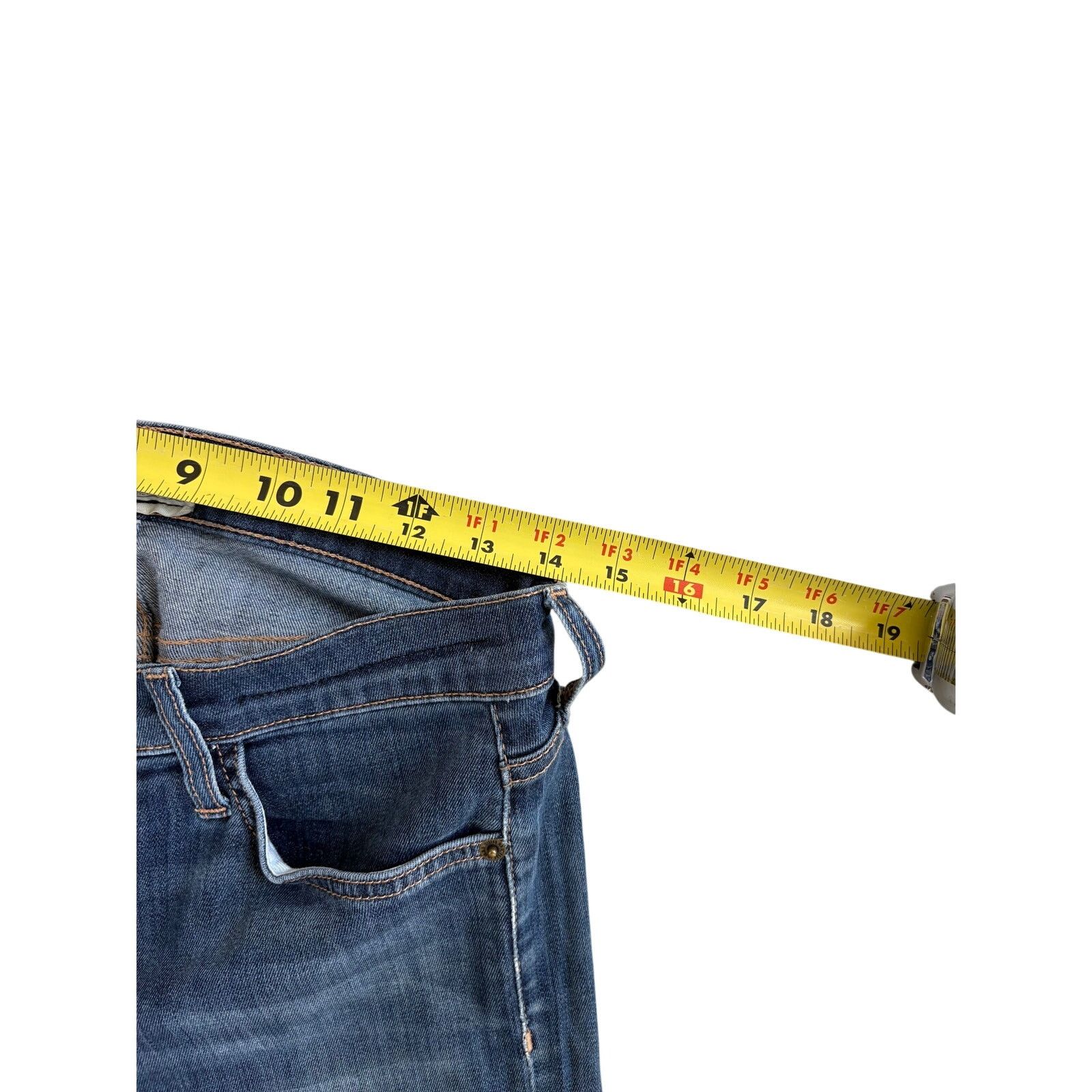 Current/Elliot Current Elliot Womens Designer Jeans Size 27" / US 4 / IT 40 - 2 Thumbnail