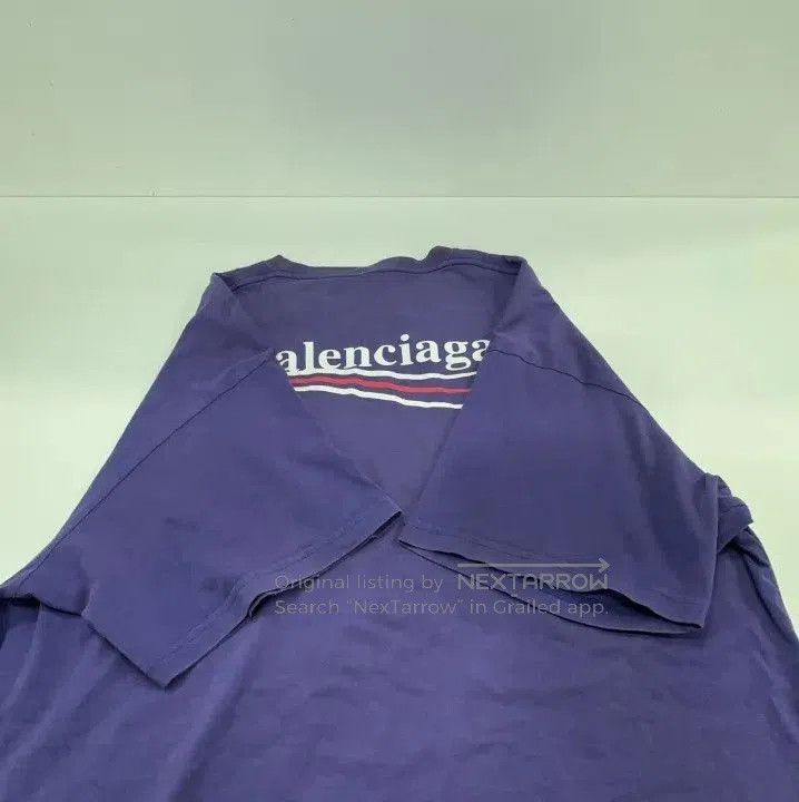 Balenciaga Balenciaga Political Campaign Blue T. Size US S / EU 44-46 / 1 - 8 Thumbnail