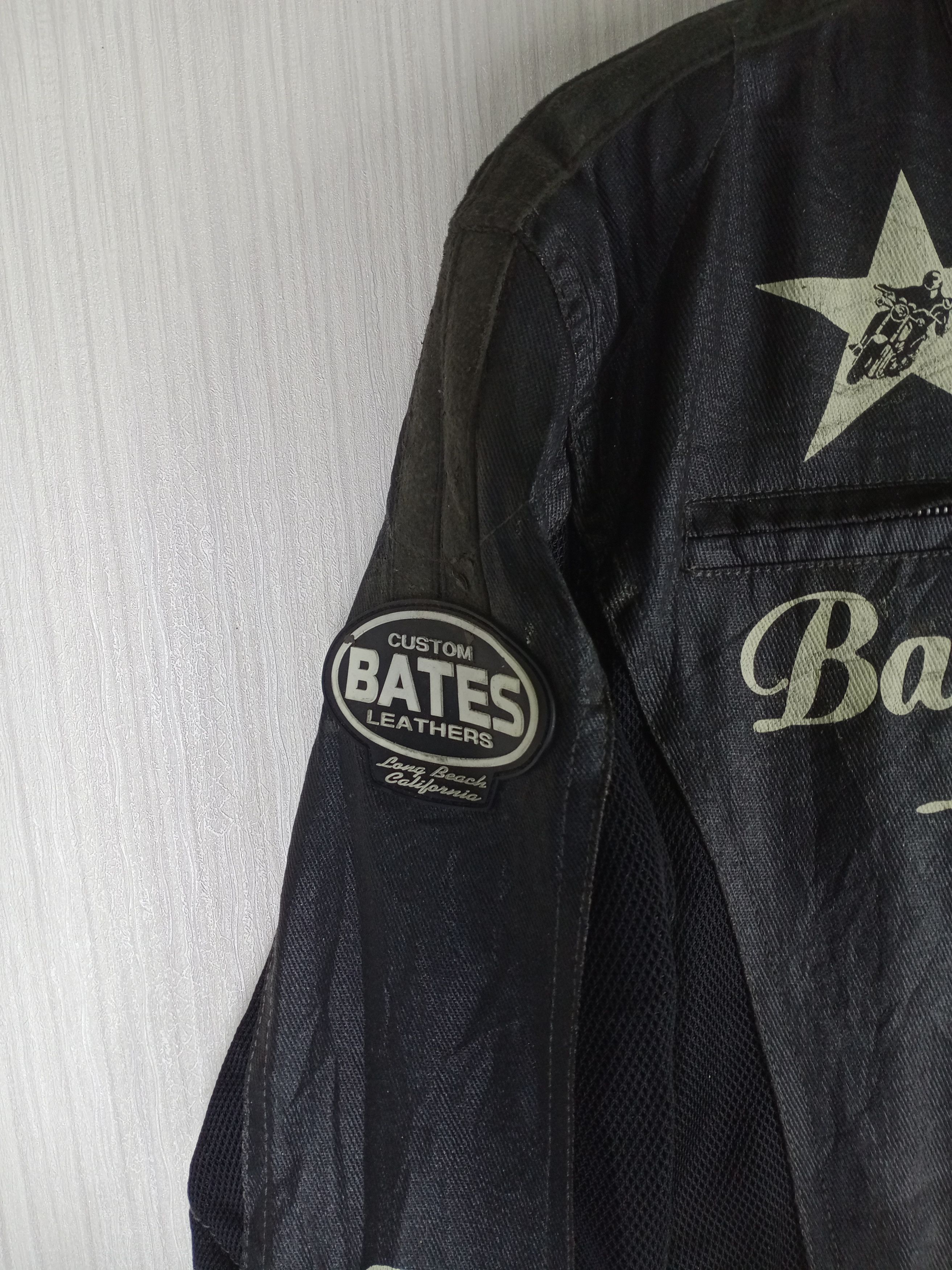 Bates Hats Custom Bates Leather Long Beach California Biker Jacket Size US XL / EU 56 / 4 - 11 Thumbnail