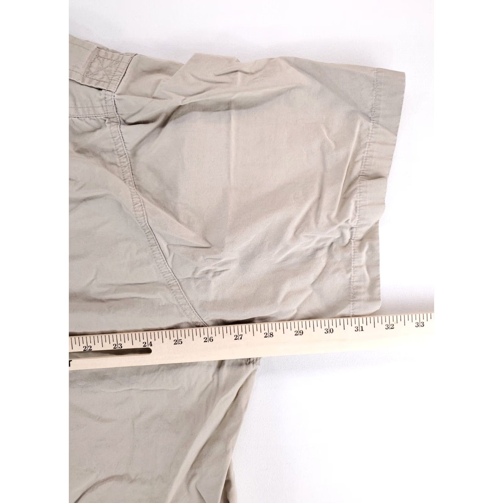 Vintage VINTAGE LL Bean Safari Button Up Shirt Epaulettes Tan Short Sleeve Mens XXL 90s Size US XXL / EU 58 / 5 - 6 Thumbnail