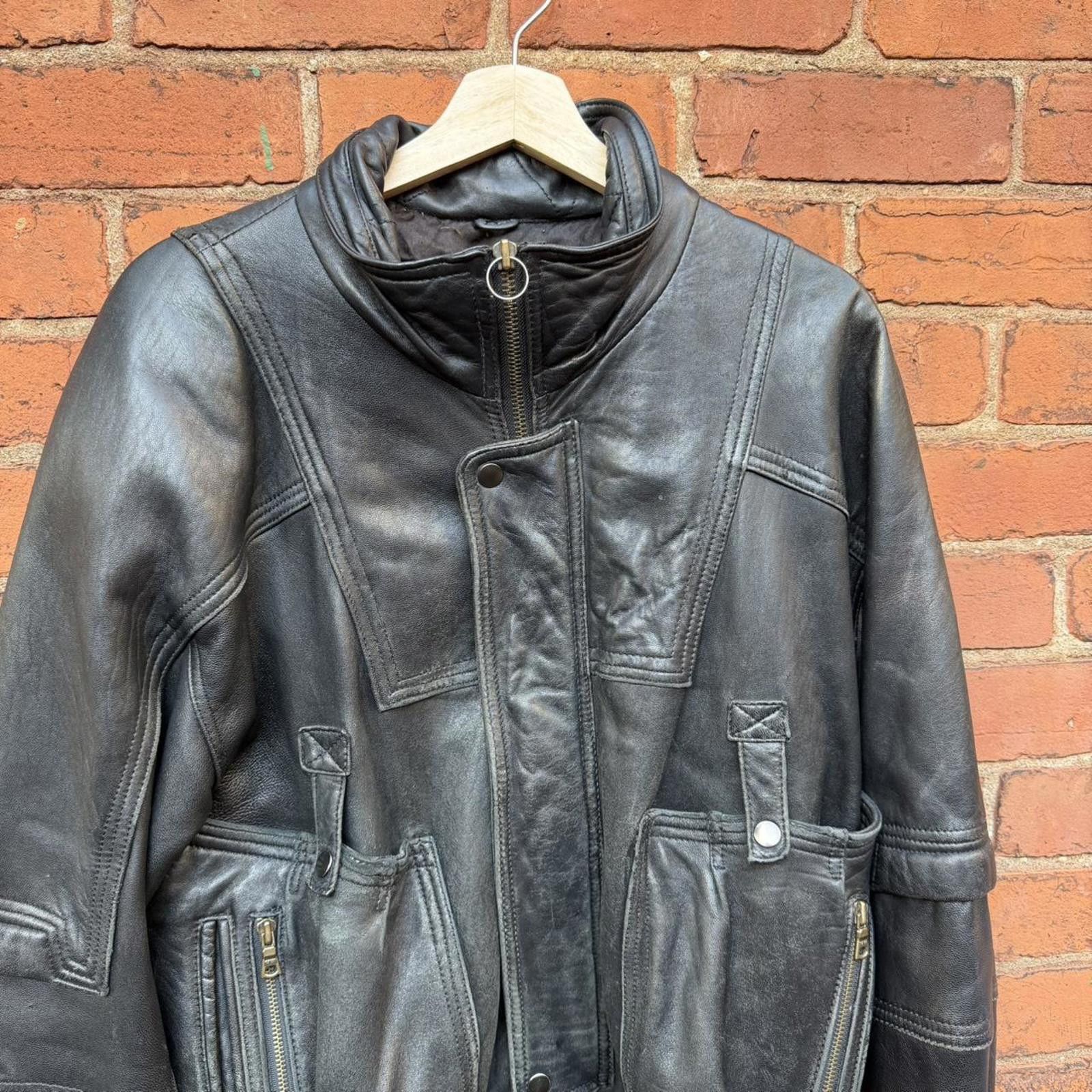 Other Vintage midway invasion force second fleet leather jacket M Size US M / EU 48-50 / 2 - 4 Thumbnail