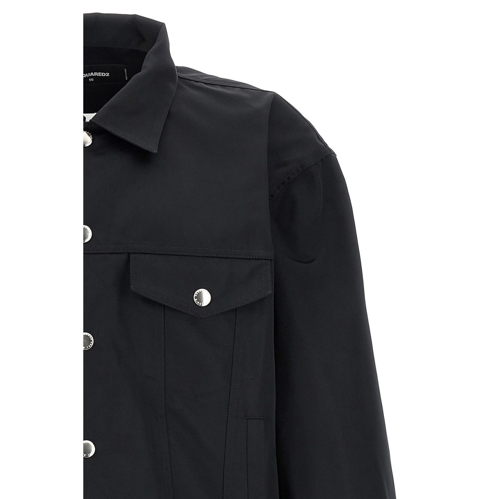 Dsquared2 DSQUARED2 Ever Jean D2 Black Semi-Gloss Jacket New & Authent Size US XL / EU 56 / 4 - 3 Thumbnail