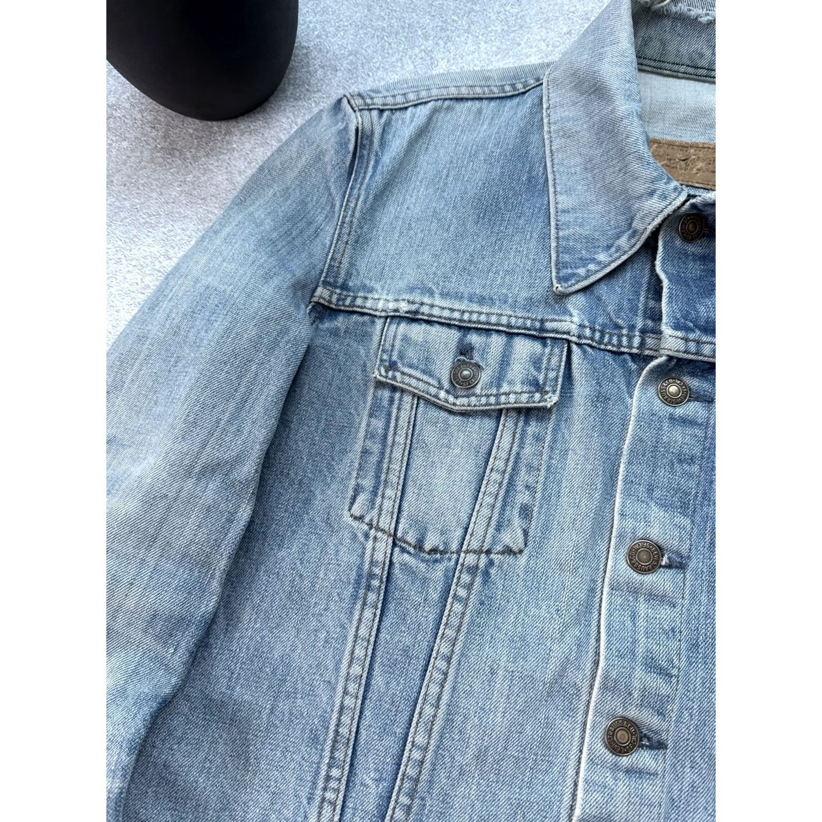 Levi's VINTAGE Levi’s Denim Jacket Blue Men’s S Jacket 70s 80s Y2K Trucker Levi’s Made & Crafted USA Size US S / EU 44-46 / 1 - 6 Thumbnail